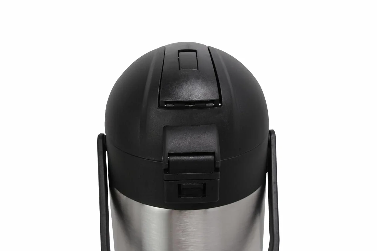METRO Professional Jarra Térmica con ispensador, Acero Inoxidable 18/8, 20 x 15.5 x 33 cm, 1.9 L, Plateado