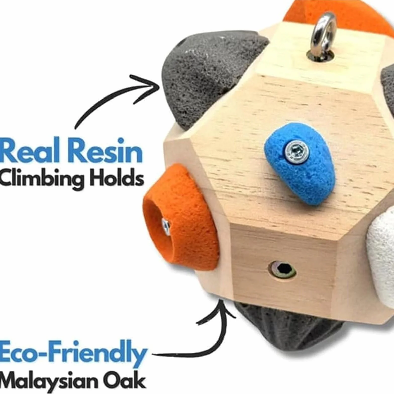 Bloques de Boulder Hechos a Mano para Entrenamiento de Fuerza de Dedos Escaladores