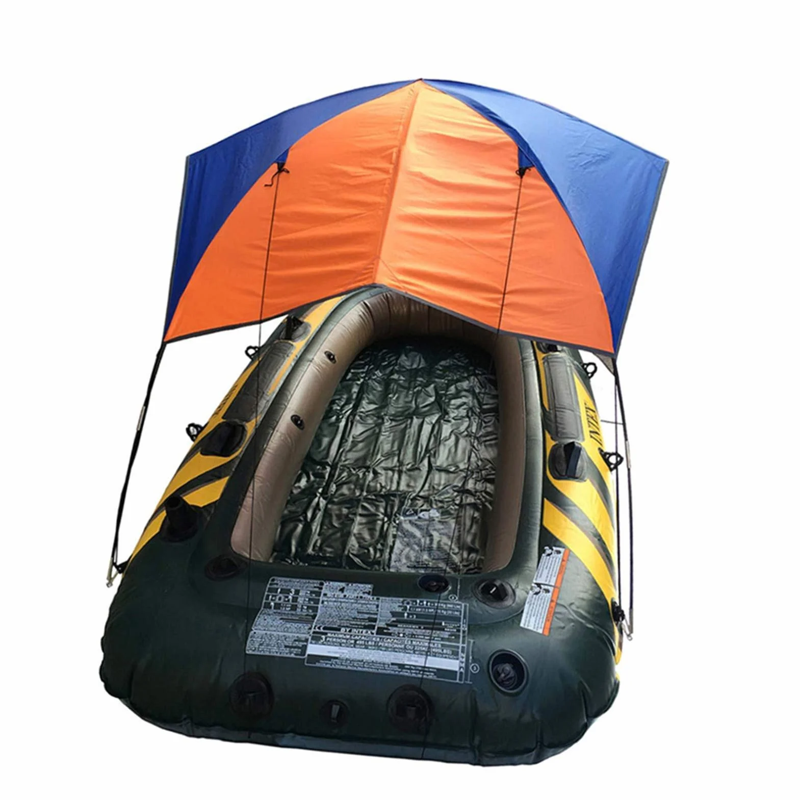 Toldo para barco hinchable 4-5 personas camping pesca