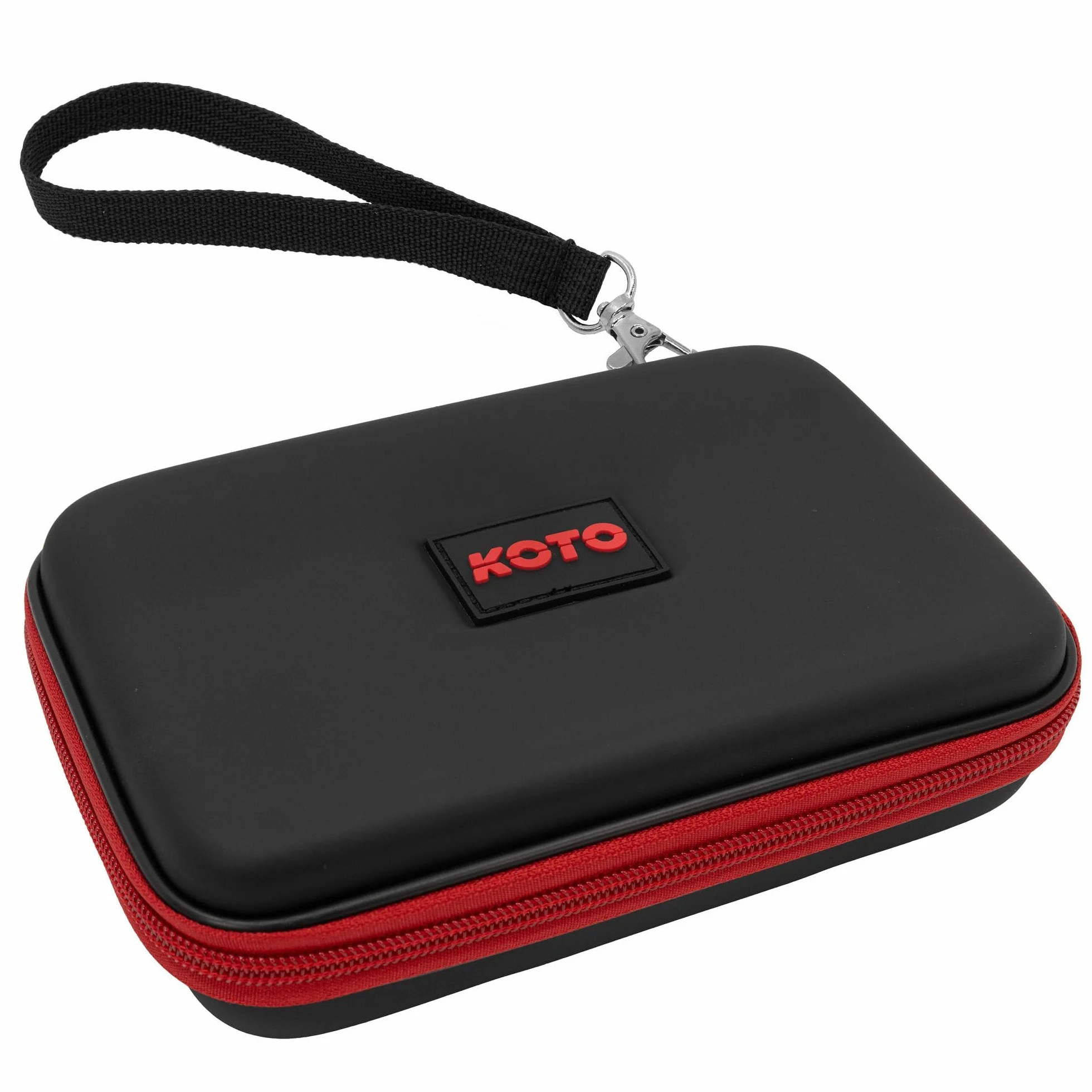 KOTO - Dartwallet EVA Medium Rojo, Estuche de Dardos con Cremallera, Funda para Dardos, Maletín de Dardos, Caja de Dardos
