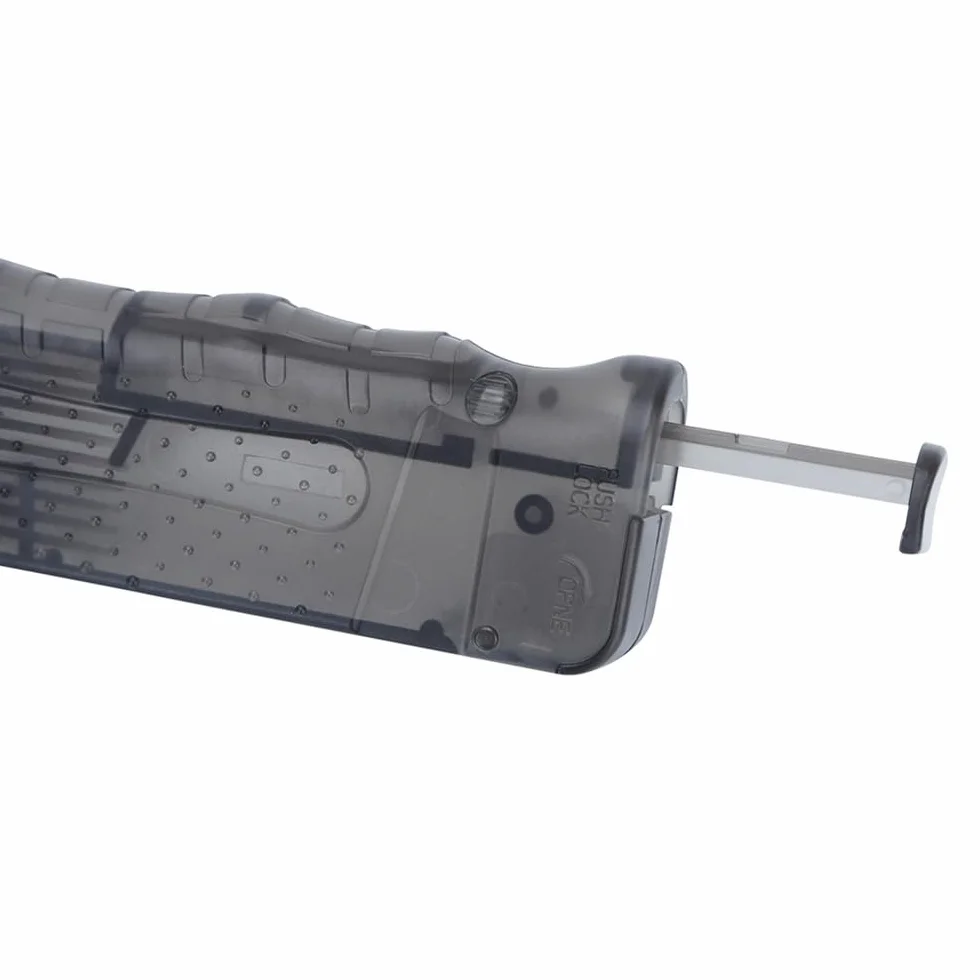 ACEXIER Táctico Plástico BB Compacto Speedloader 250 Rounds para 4.5MM/.177 BB Loader Paintball Airsoft Accesorios Caza
