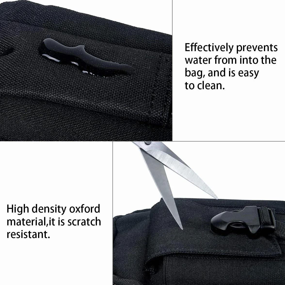Bolsa Cintura Táctica 1000D Nylon Compacta Multiusos para Herramientas Pequeñas y Teléfono Móvil