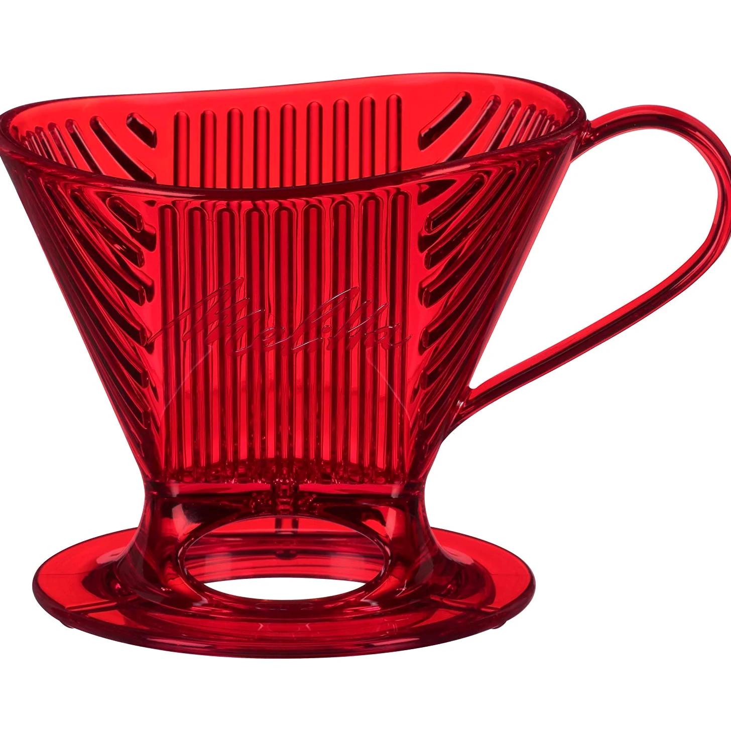 Melitta Signature Series - Cafetera de 1 taza, color rojo Tritan