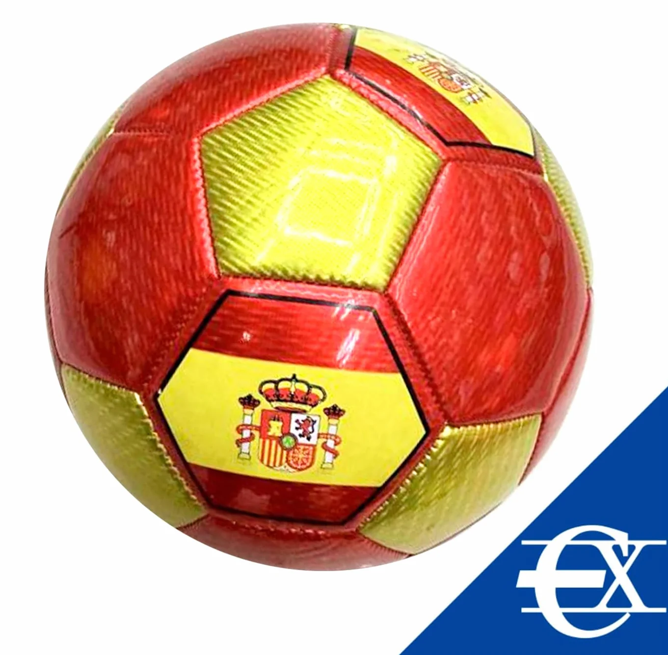 EUROXANTY Lote de la Selección Española Bandera de España 90x150cm 90x60 cm Pintura de Cara Pelota Bufanda