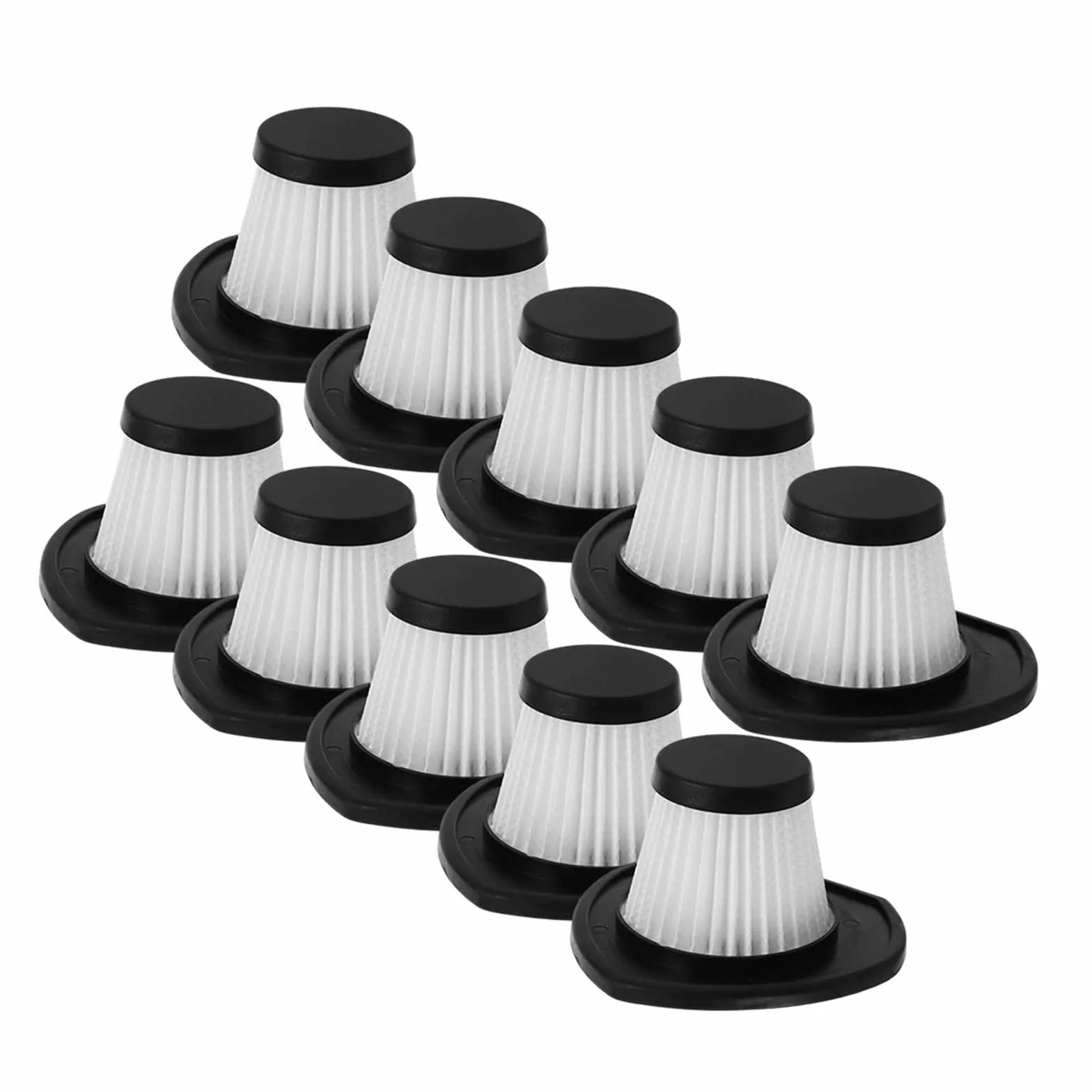 Filtros De 5/10 Uds., Compatibles Con Zerodeko | Compatible con piezas de aspiradora Zerodeko, filtros de aspiradora de coche(10pcs)