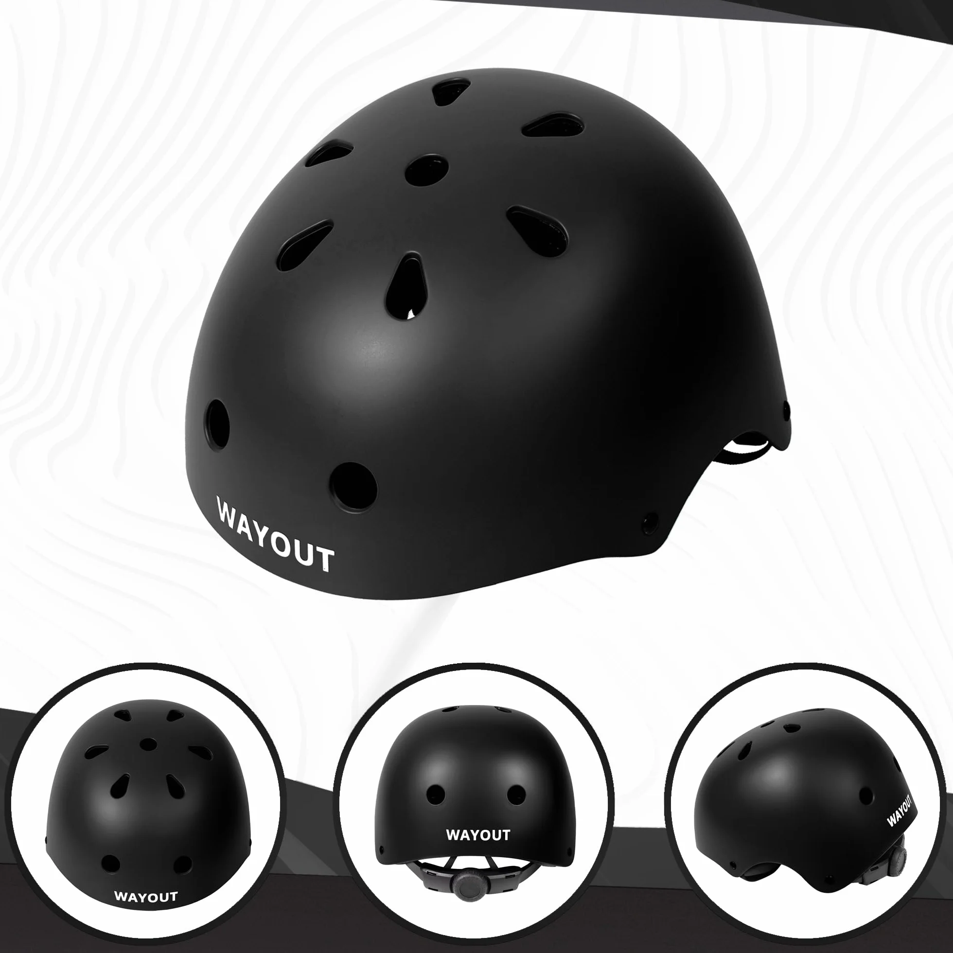 Casco Deportivo Unisex Niños Jóvenes Adultos