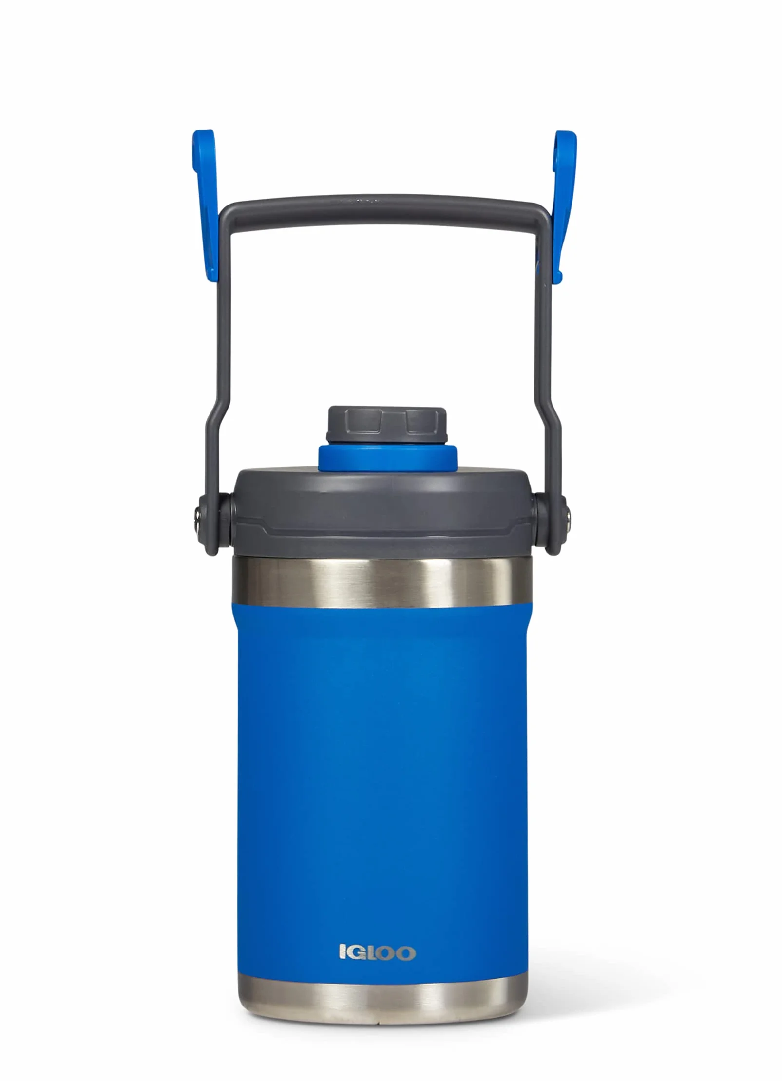Igloo Jarra deportiva de acero inoxidable azul de 1/2 galones