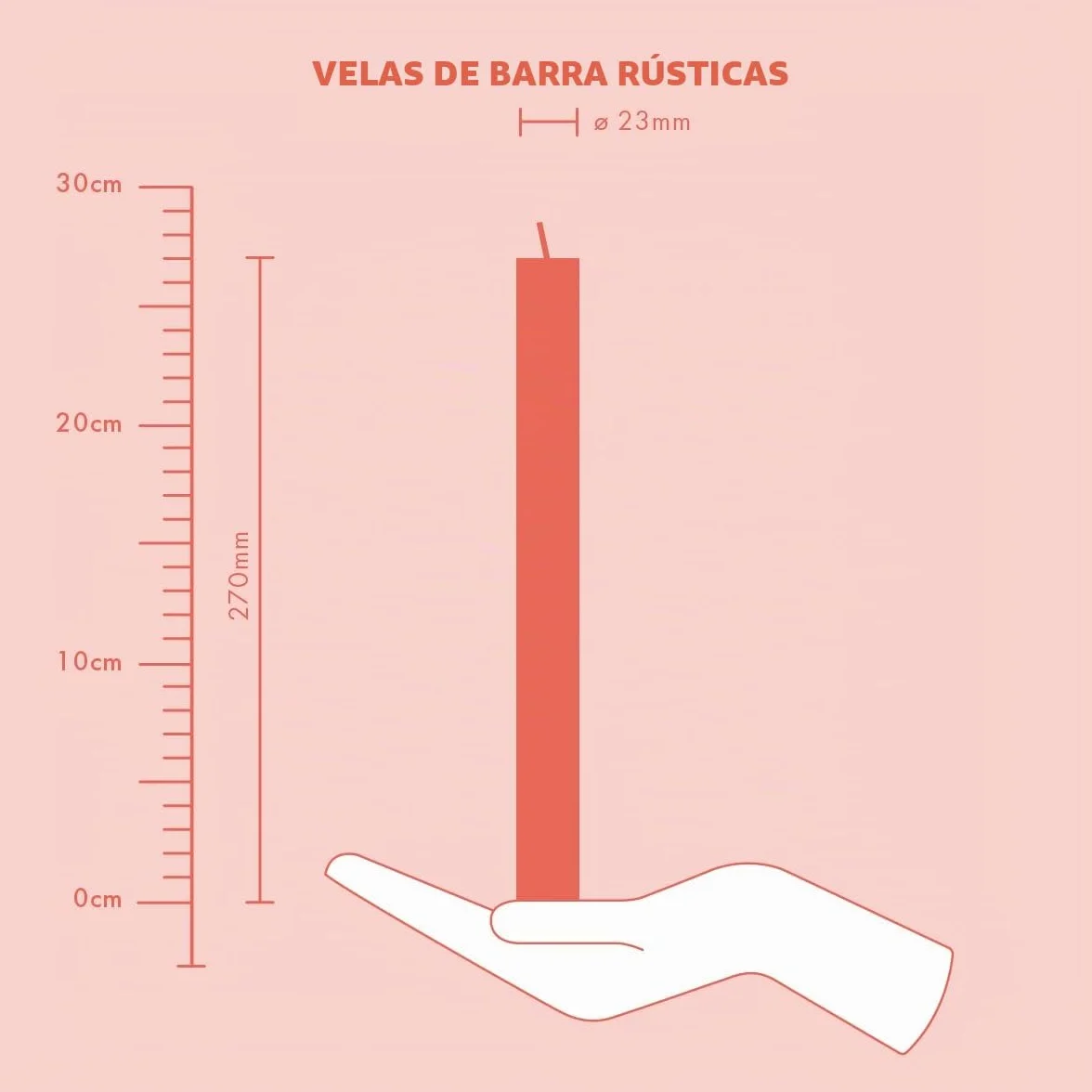 BOLSIUS - Casa rústica - Cónico - Velas de cena - Perla suave-27 cm - Caja 16 - Antigoteo - Velas sin aroma