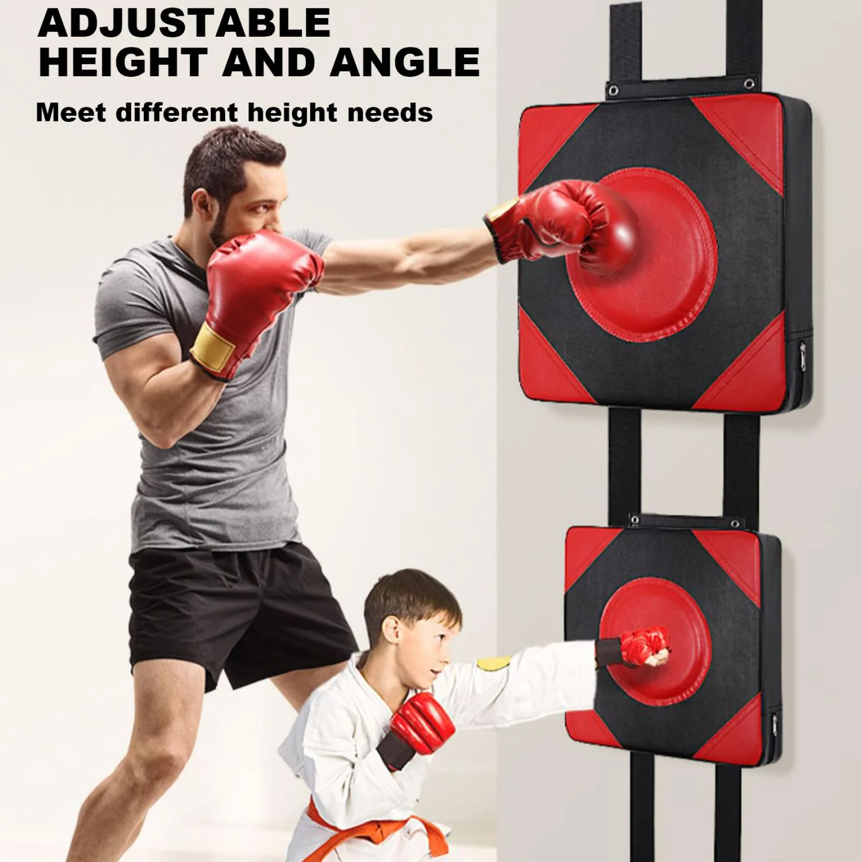 Almohadilla de Perforación de Boxeo de Pared, Bolsa Ajustable de 12 Pulgadas, Máquina de Boxeo Impermeable
