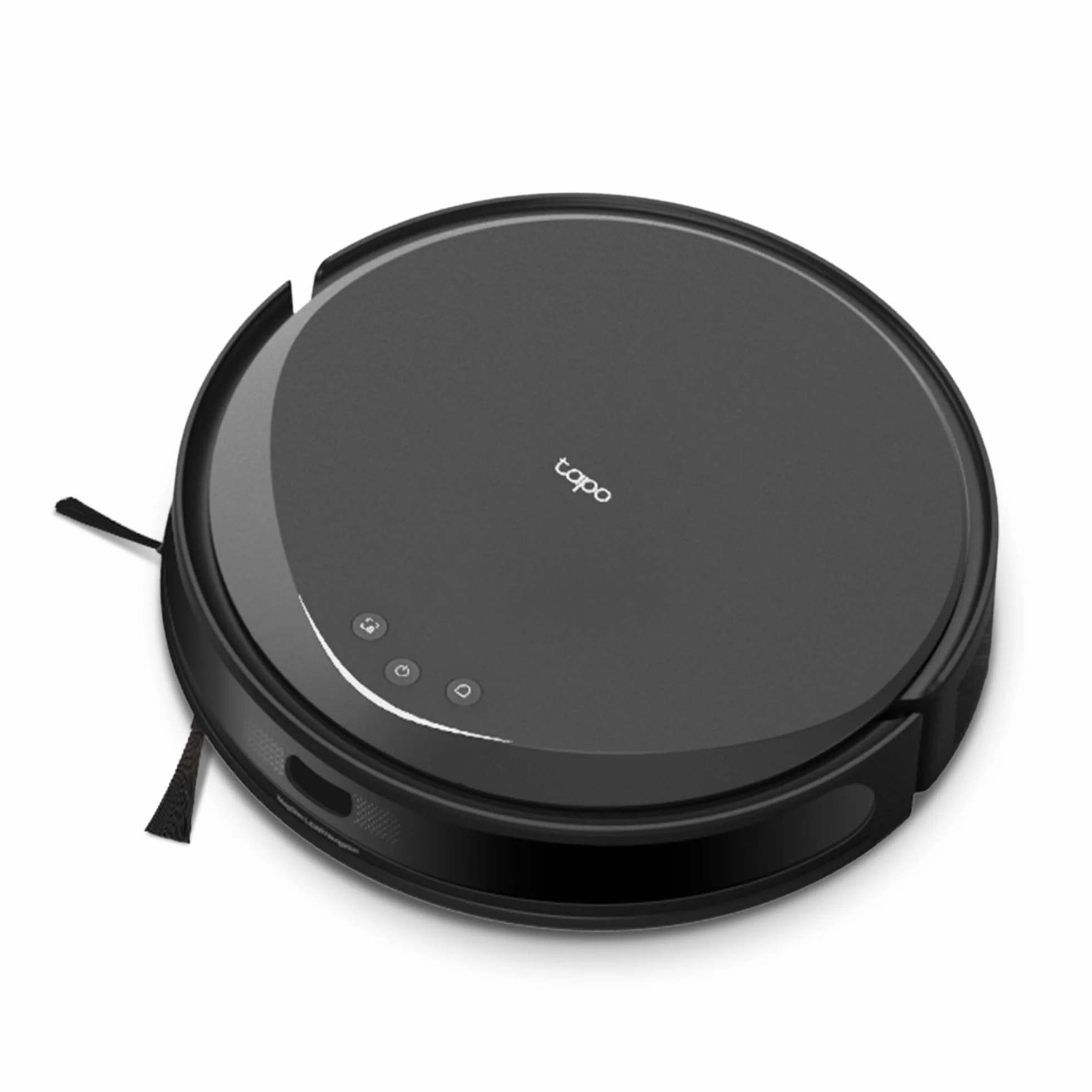Tapo RV20 MAX – Robot Aspirador y Friegasuelos 4 en 1, Ultrasucción 5300Pa, Navegación LiDAR MagSlim, Limpieza Inteligente IQ+, Diseño Ultrafino 83mm, Limpieza Personalizable con App, Alexa y Google