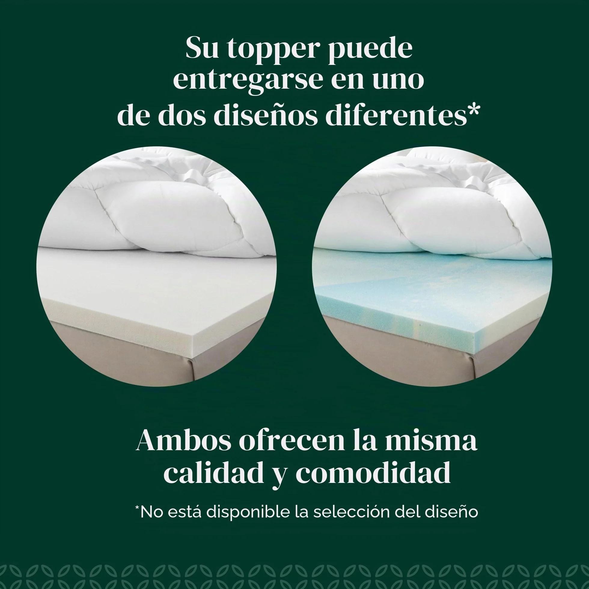 Zinus Topper de Espuma viscoelástica, 140 x 200 cm, 10 cm de Grosor, diseño de celda Abierta, Certificado Oeko-Tex, Transpirable y ortopédico, Comodidad ergonómica, dureza Media, Color Blanco