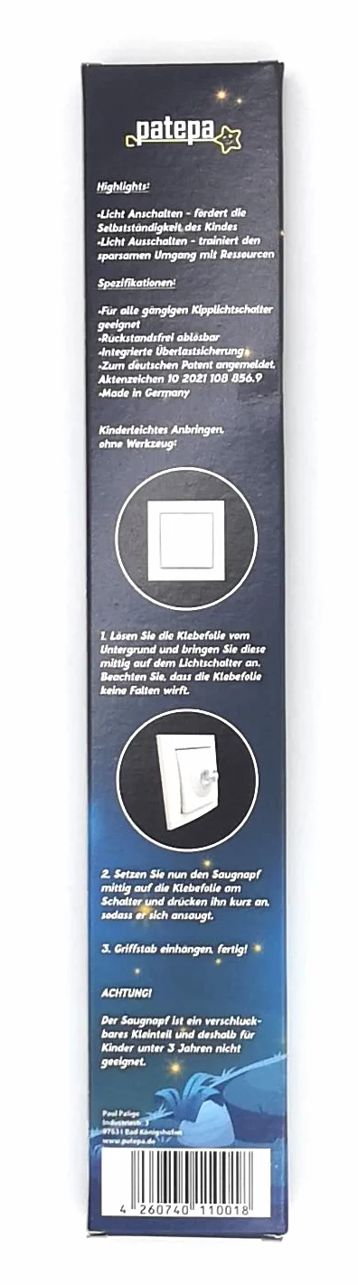 Extensión de interruptor de luz para niños fácil de agarrar - 3 modelos multicolor