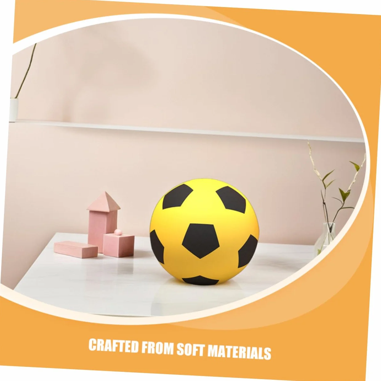 Pelota de Fútbol Silenciosa para Balón Indoor Seguro Casa