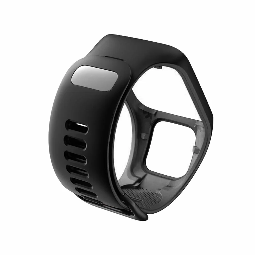 Correa de silicona de repuesto compatible con TomTom Runner 2/3/Spark 3/Golfer 2