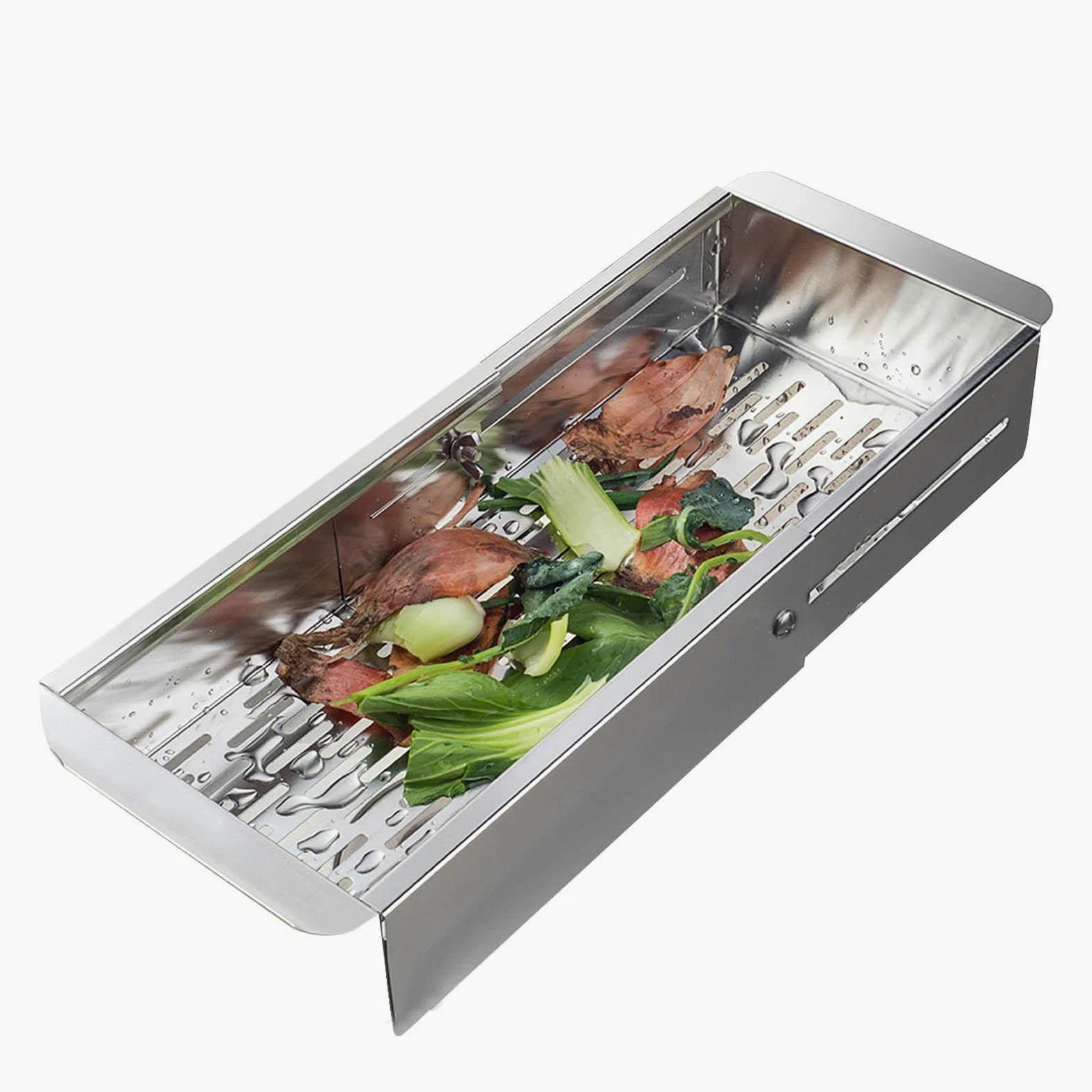 2 Pcs fregadero para fregadero cocina - Cestas colador expandibles | Comida frutas vegetales fideos Pasta Cesta , capaz extenderse 9,84 pulgadas a 16,33 pulgadas