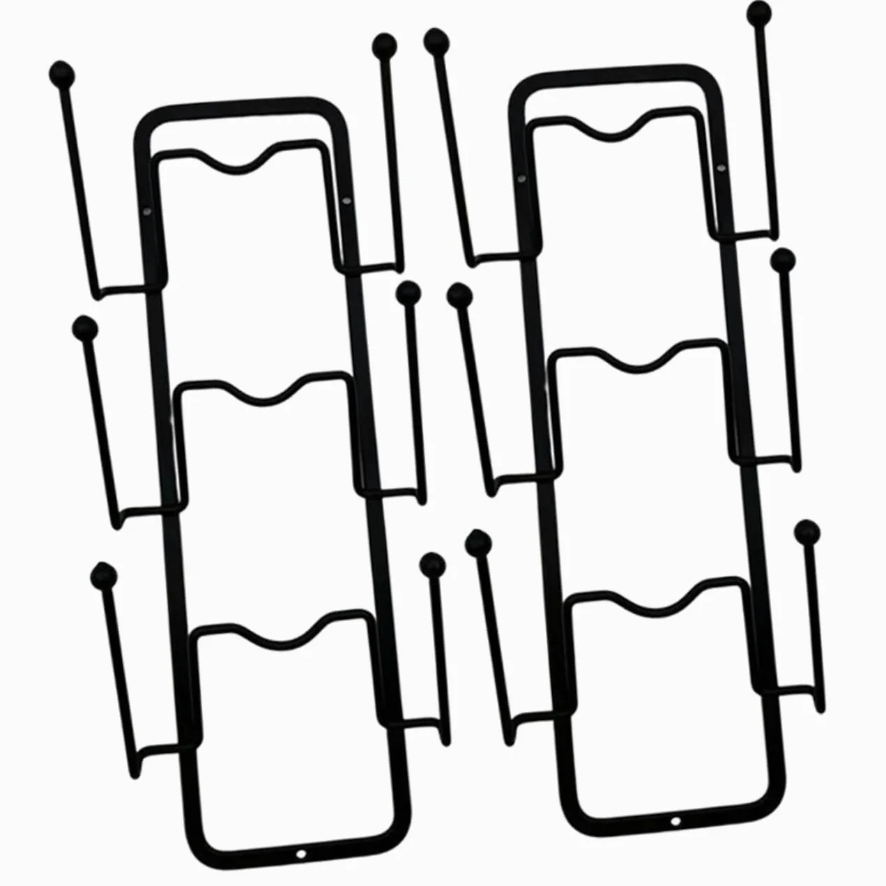 PRETYZOOM 2 Piezas Rejilla para Tapas de Ollas Delicado y Reutilizable Estante para Tapas de Ollas Soporte Decorativo de Sartenes Organizador para Cocina