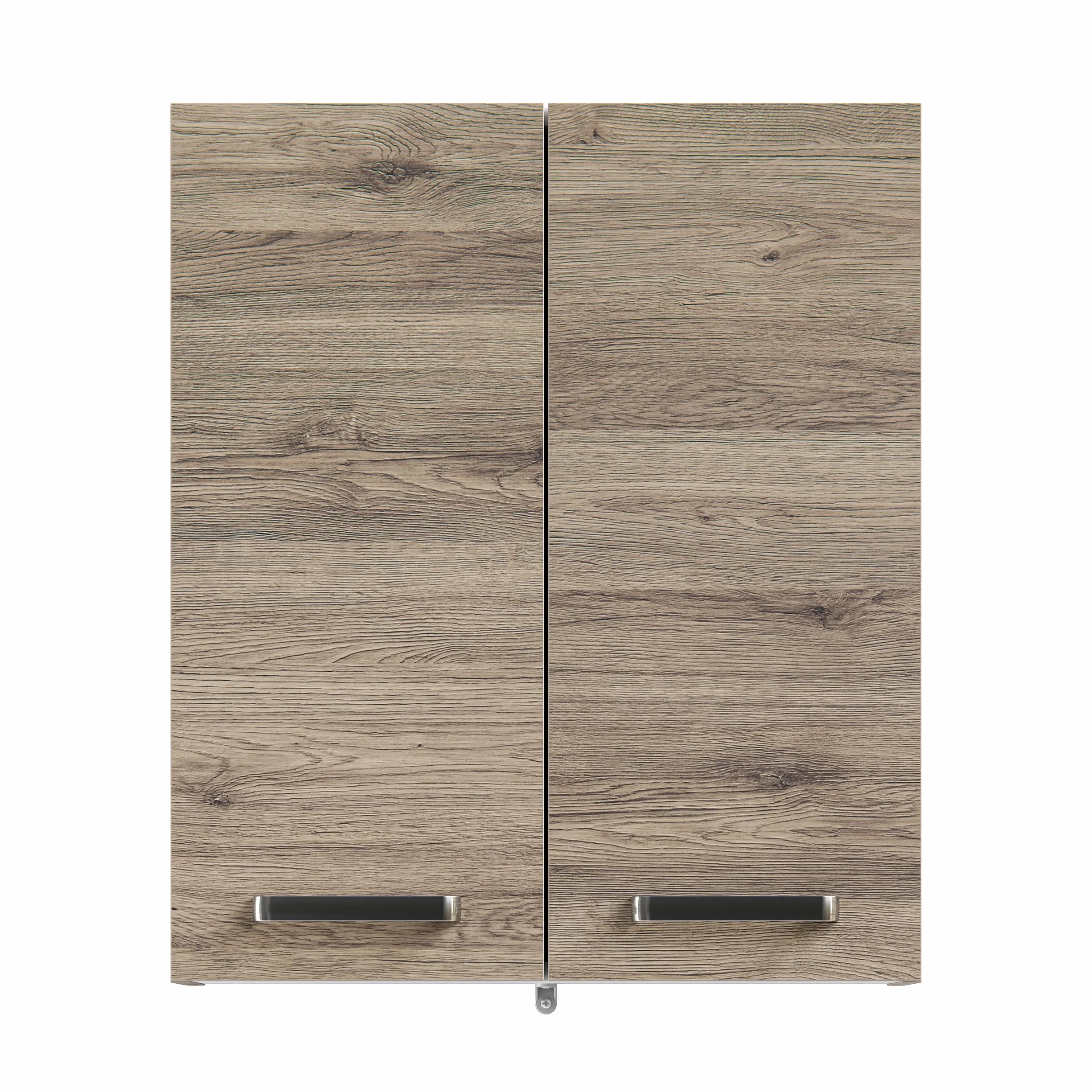 PELIPAL 313 Offenbach - Armario de Pared (60 x 70 x 20 cm, Madera), Color Roble San Remo