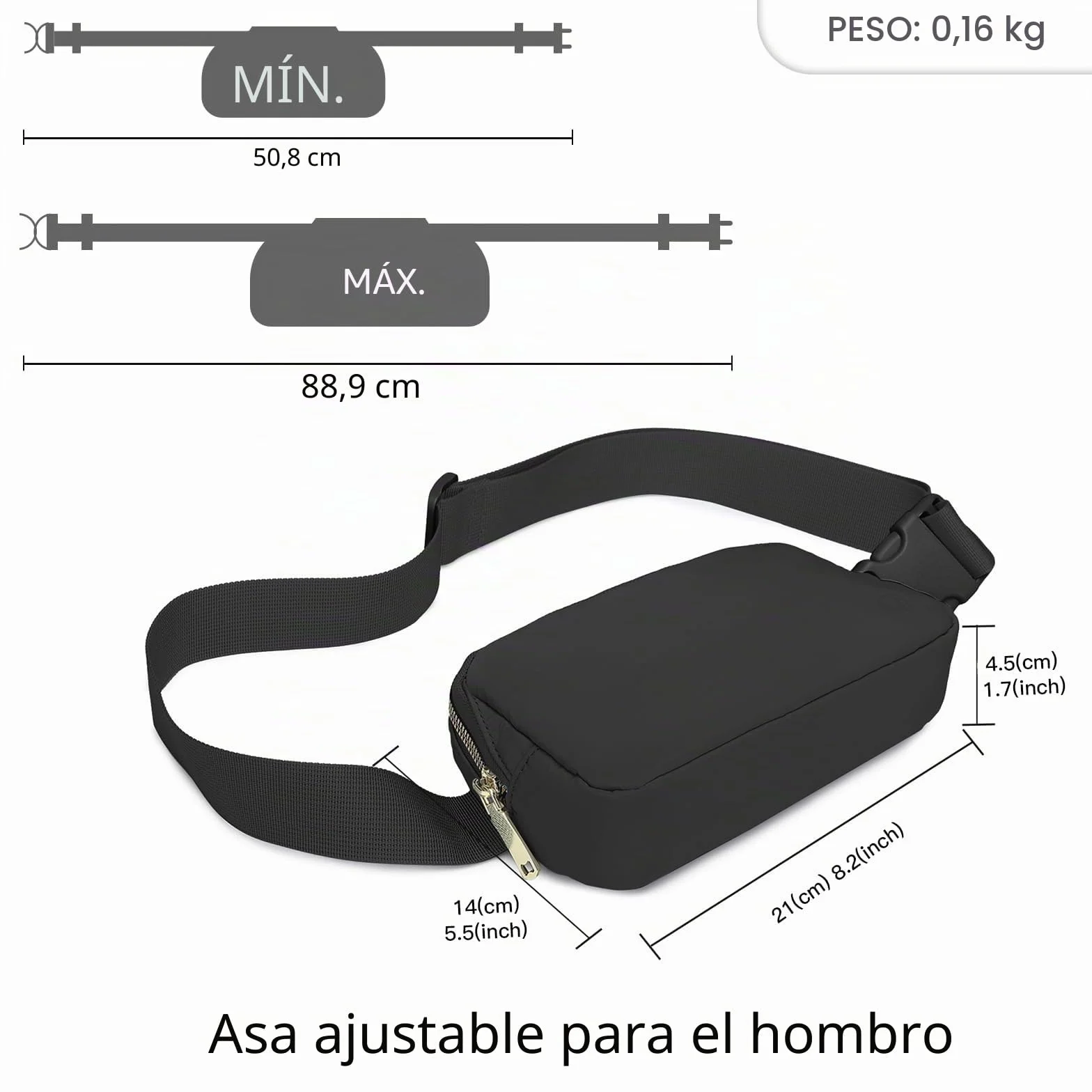 Miss LuLu Riñonera Deportiva Impermeable Viaje Cinturón Dinero Senderismo Ciclismo Hebilla Ajustable
