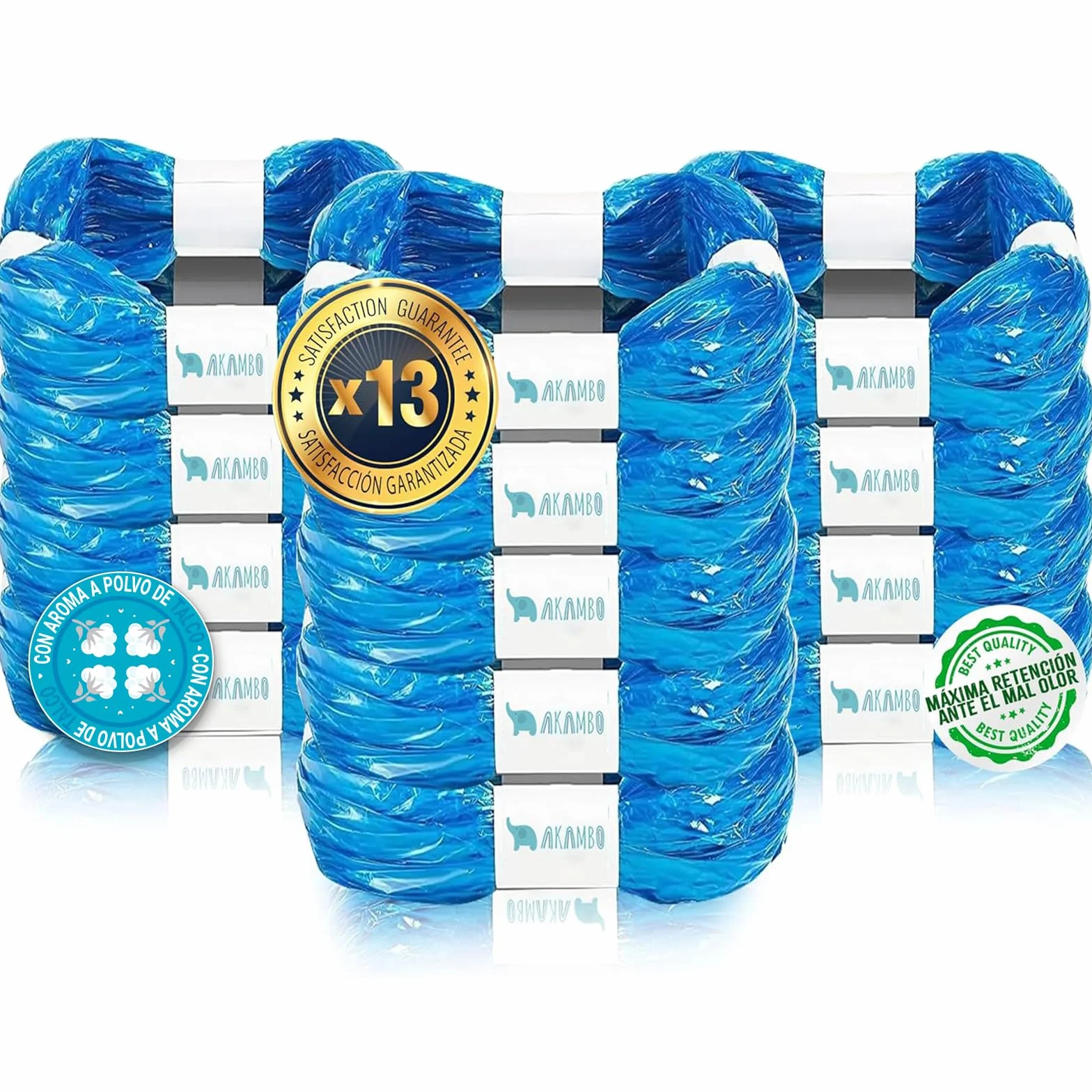 AKAMBO SUPER PACK AHORRO 13 Recambios Originales Compatible Con Tomme Tipee Sangenic Tec