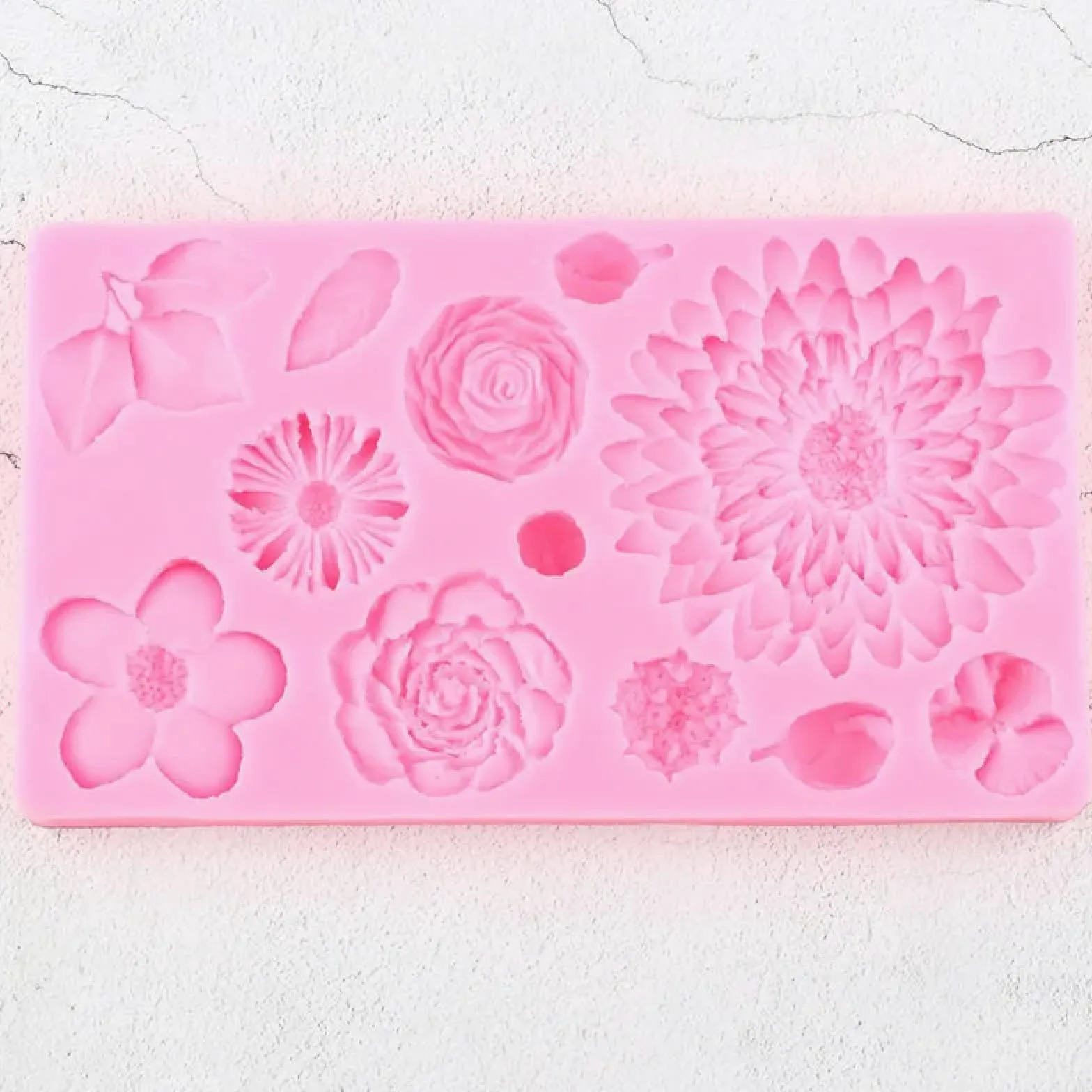 Moldes de silicona para manualidades, molde de chocolate, 20,2 x 11,5 cm, moldes de silicona para decoración de pasteles, fondant, arcilla, chocolate