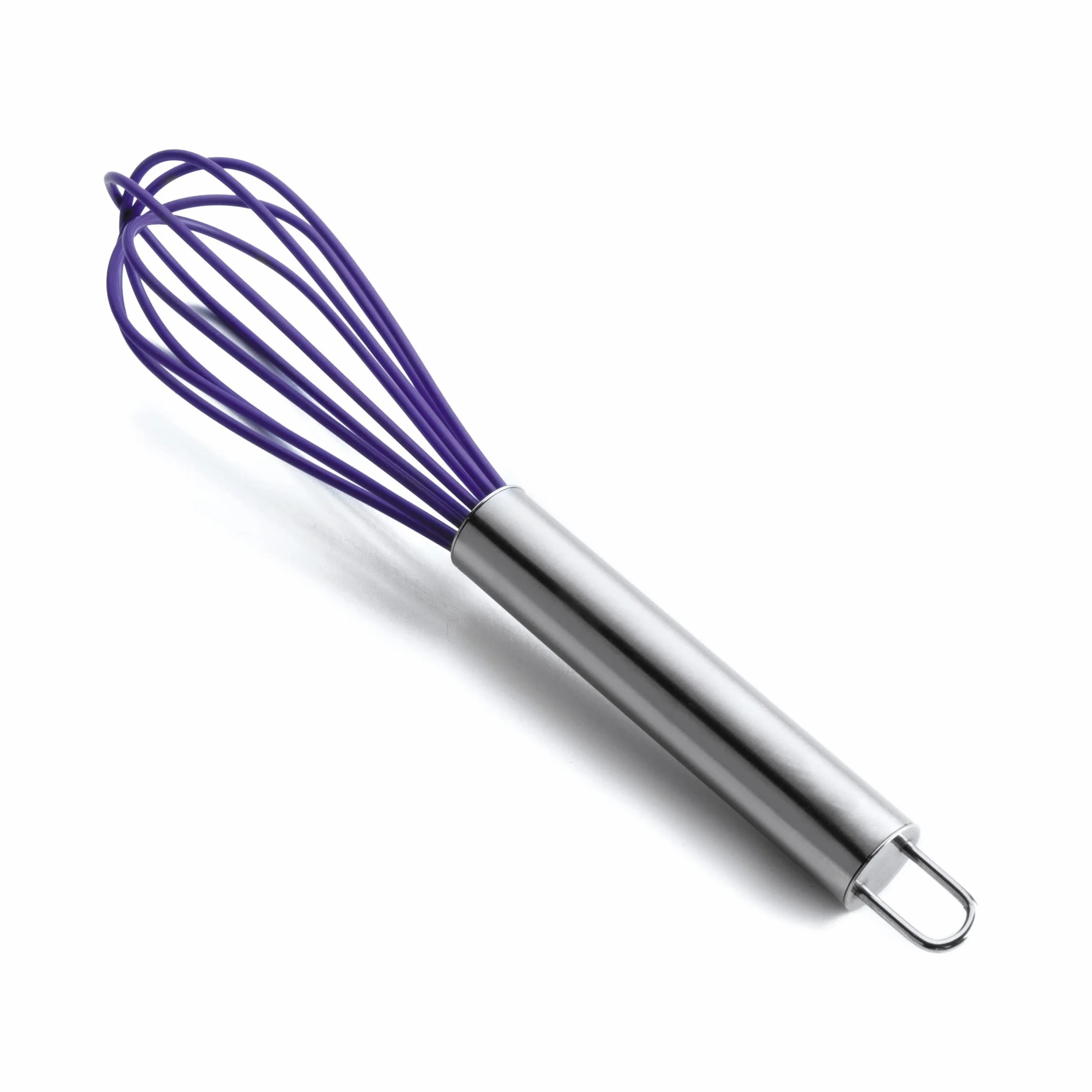 Lacor 64429 - Batidor silicona morado 23 cms