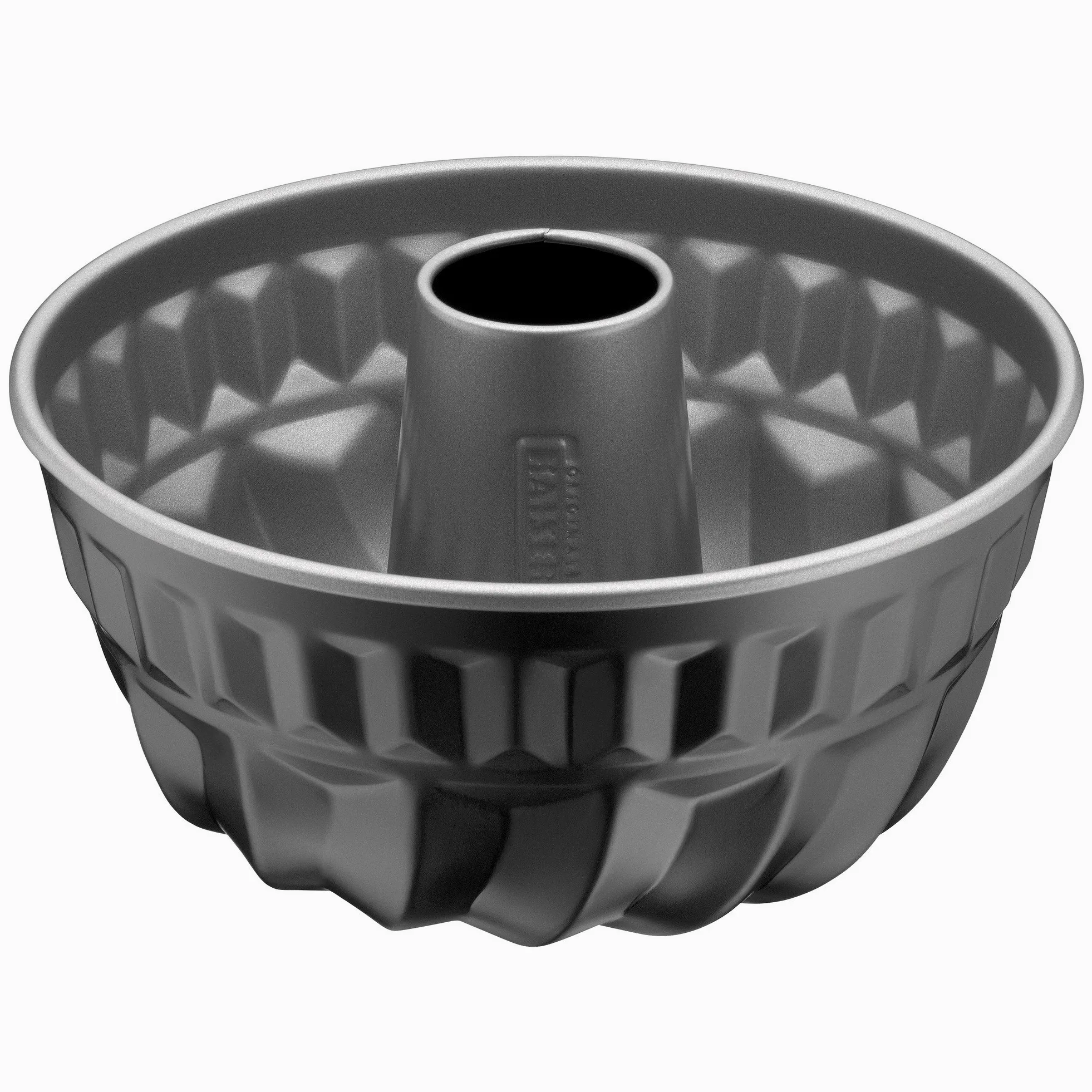 Original Kaiser Moldes para hornear: juego con molde redondo desmontable Ø26 cm, Bundt Ø22 cm y rectangular 30 cm, gris