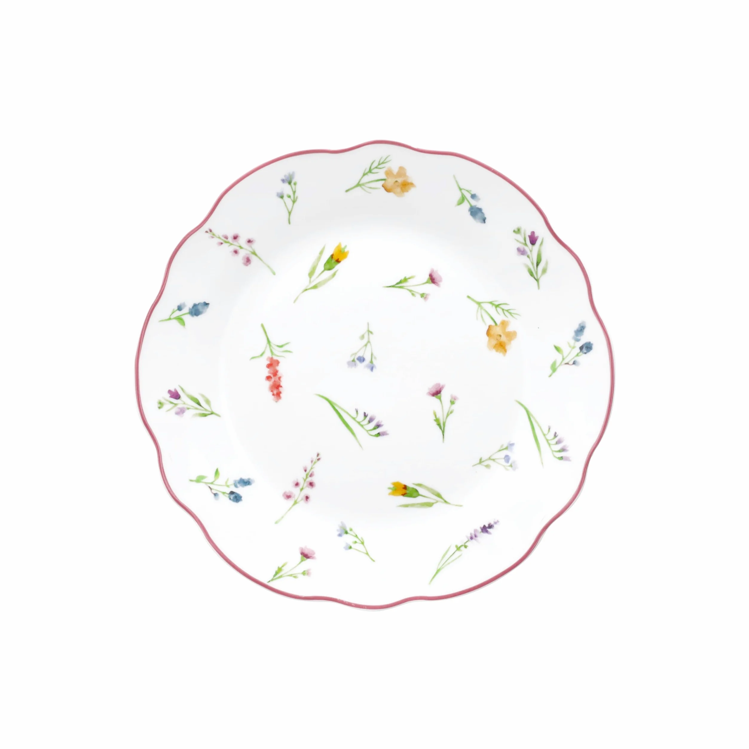 Tognana Millefiori, servicio de platos de 18 piezas para 6 personas, porcelana, blanco, Hecho en Italia