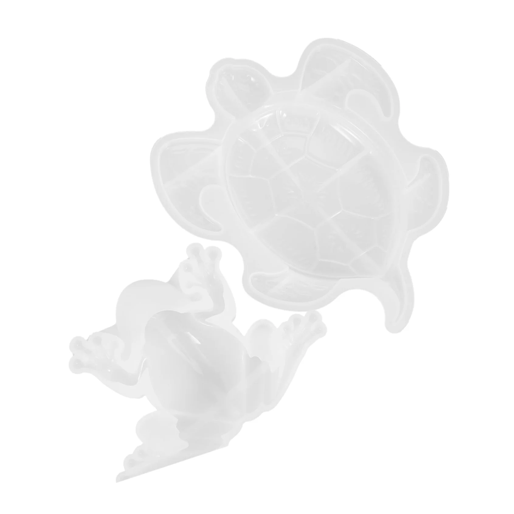 STOBOK 3 Juegos Molde De Silicona - Molde Animales - Molde Tortuga - Manualidades Resina Molde Artesanal Moldes De Silicona Para Manualidades Fundición Gel De Sílice 2 Piezas * 3