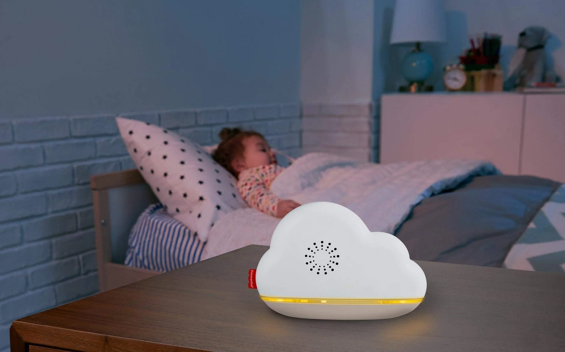 Fisher-Price Móvil Nubes y Lunas Proyector para Bebé Recién Nacido Mattel GRP99