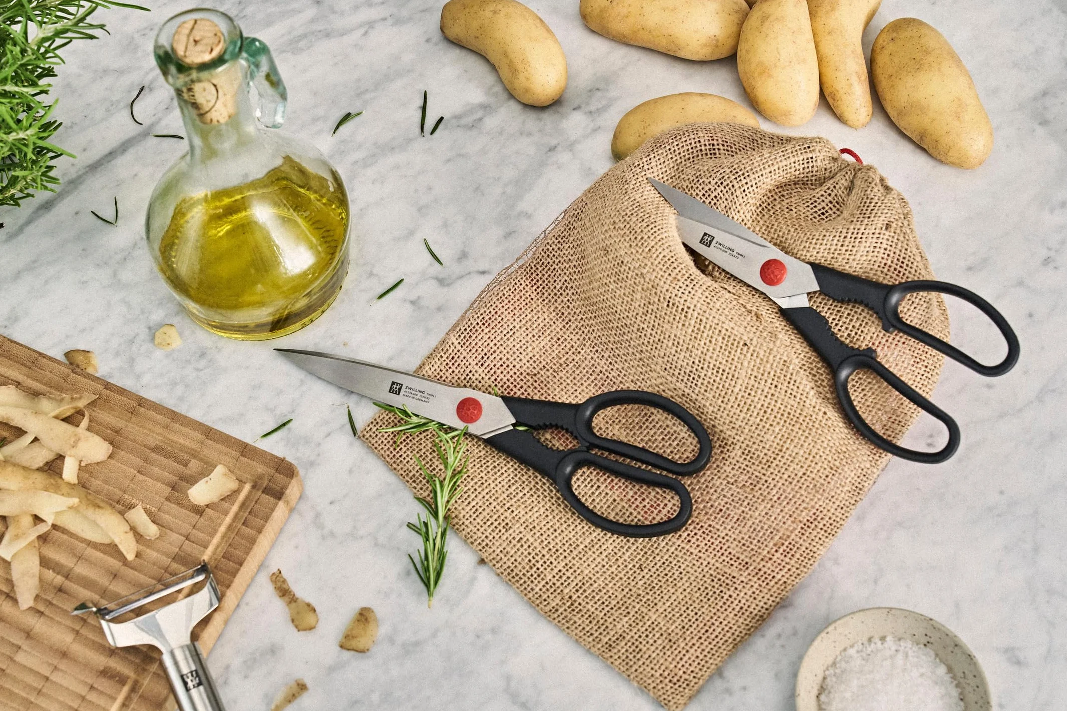 Zwilling Twin L Tijeras multiuso, acero inoxidable y plástico, longitud 20 cm