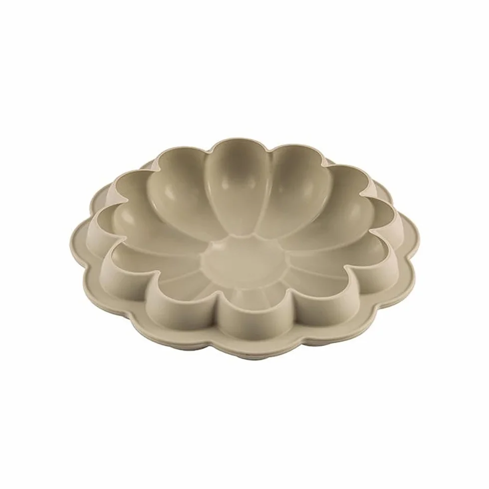 silikomart | Molde de Silicona para Tartas Spring, Antiadherente, Pack de 1 Molde para Tartas, Diseño 3D, Ø 220 h 50 mm, Volumen 1500 ml, Made in Italy
