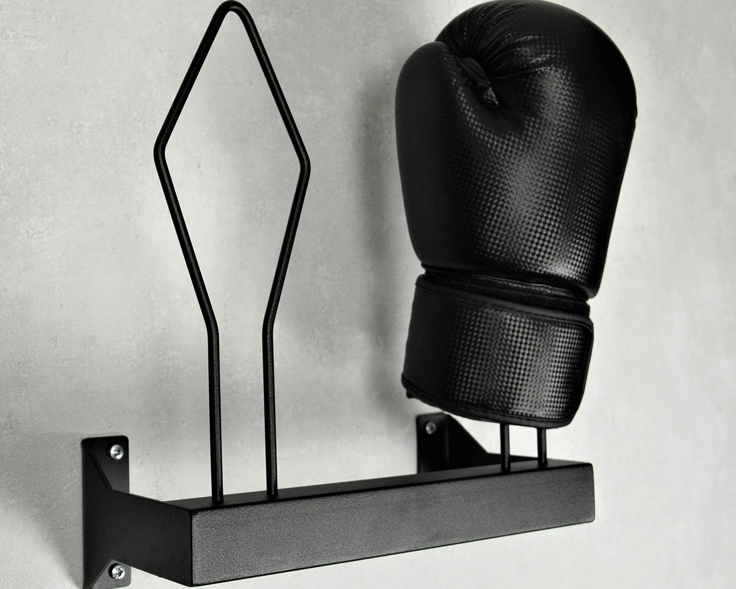 Soportes de Guantes de Boxeo de Pared, Negro