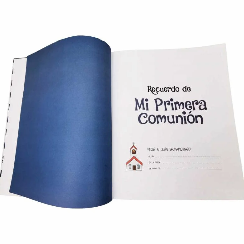 Maletín + Libro Firmas Mi 1ª Primera Comunión Niño Azul - Maletines Comuniones libros firmas