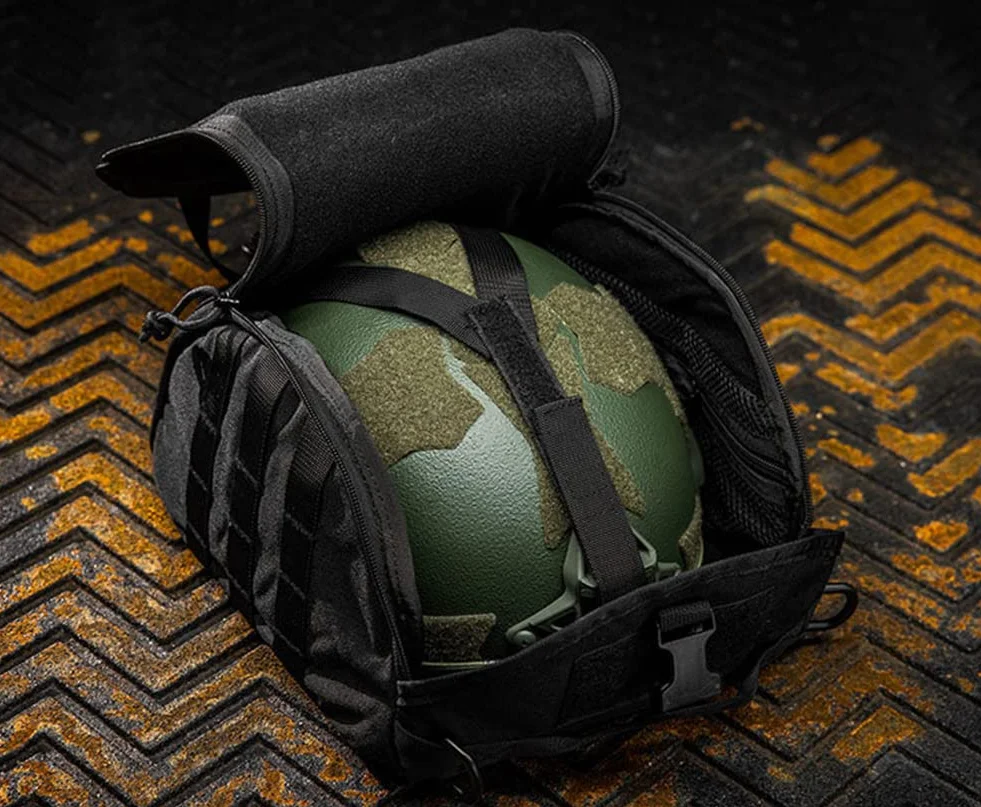 Torba Taktyczna na Kask MOLLE Almeja Lekka Acolchada Przechowywanie Airsoft