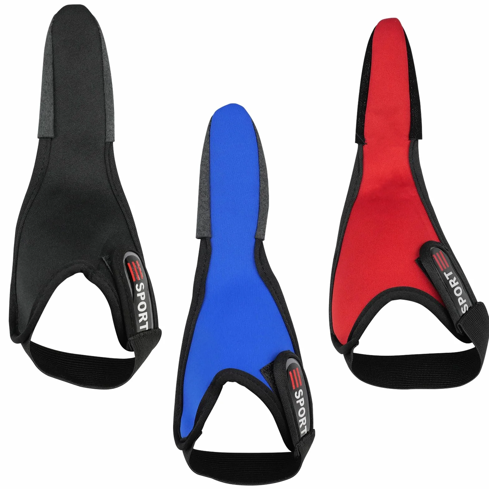Guantes de pesca resistentes a arañazos antideslizantes transpirables protectores de dedos unisex rojo azul negro