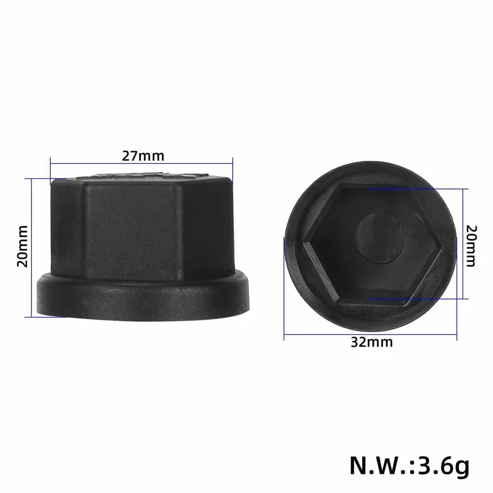 2 tapones de tuerca para scooter eléctrico G2 Master E-Scooter - Protector de polvo para eje de motor