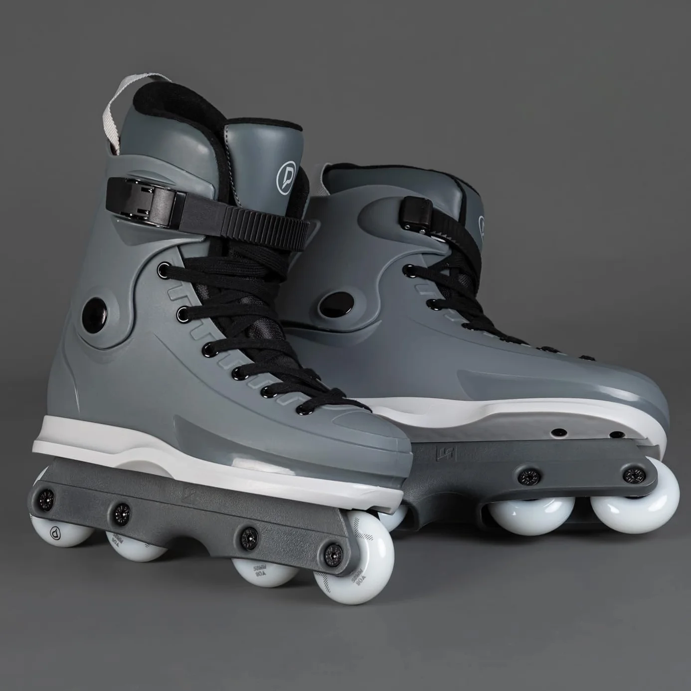 Playlife Aggressive Inline Skate Rave Park Patines en Línea Calle Skatepark Halfpipe Negro Talla 37-46 Ruedas Kizer Fluid V Frame Playlife Basic