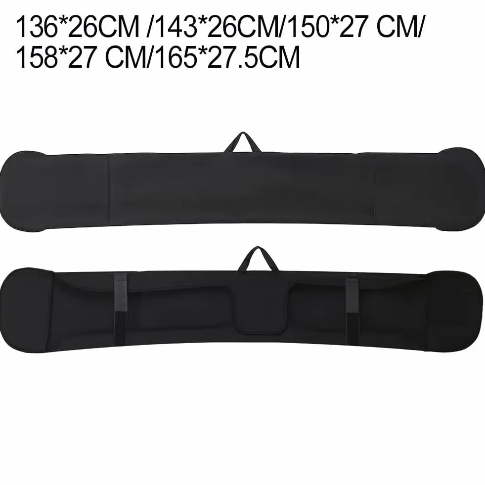 Funda de almacenamiento para tabla de snowboard de neopreno elástico