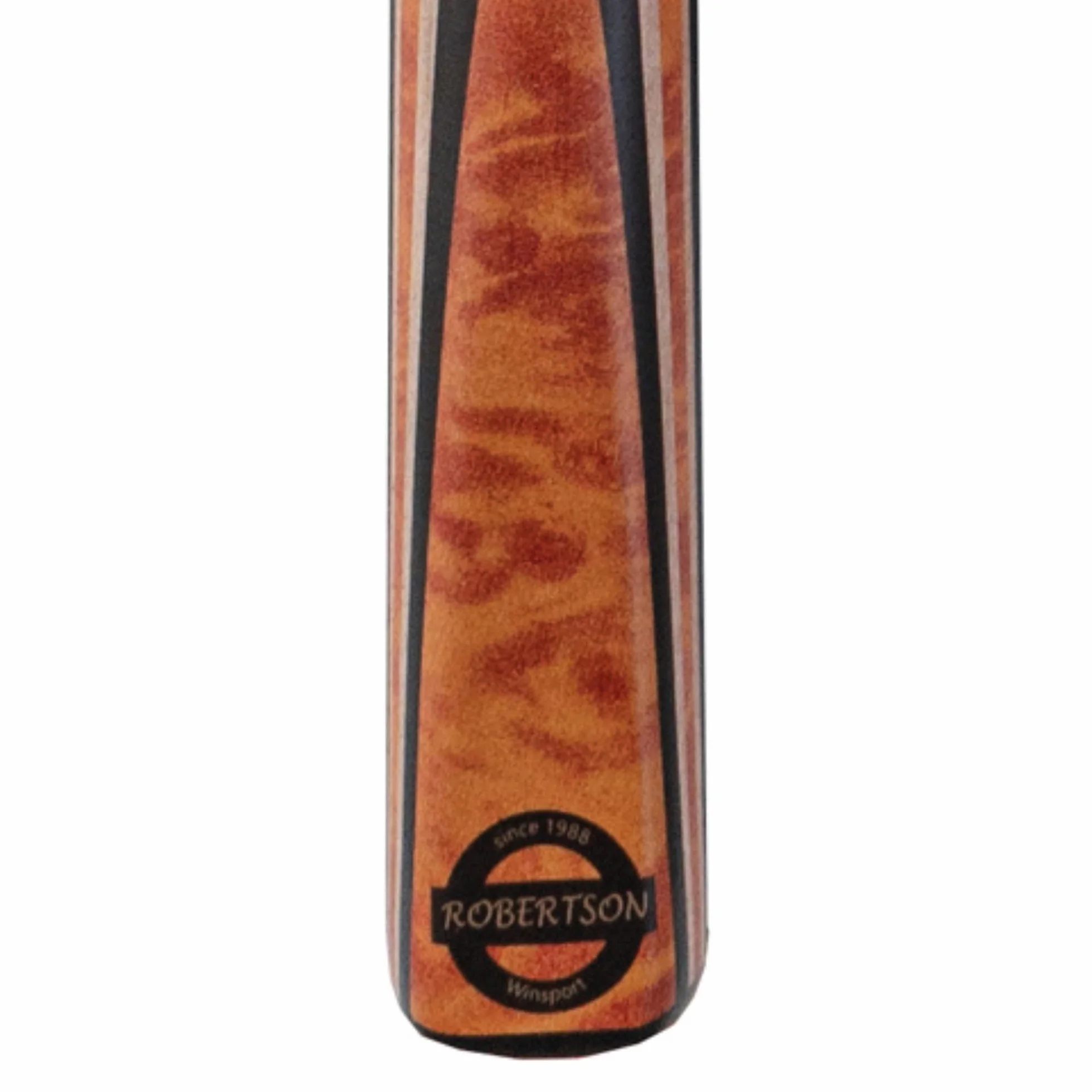 Robertson R-2 Taco de billar profesional 2 piezas con extensión madera de fresno punta 9 mm