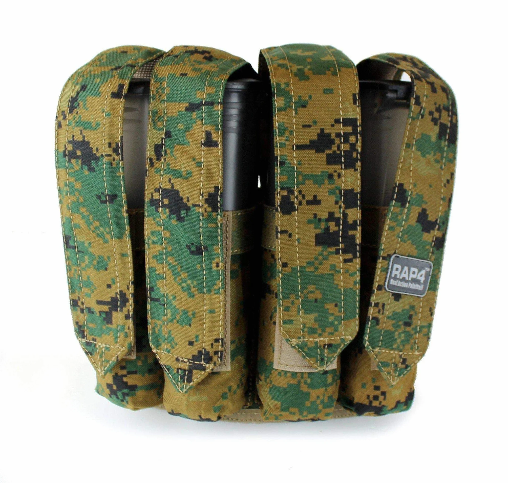 Rap4 Vertical 4X MOLLE P90 Paintball Pod Pouch