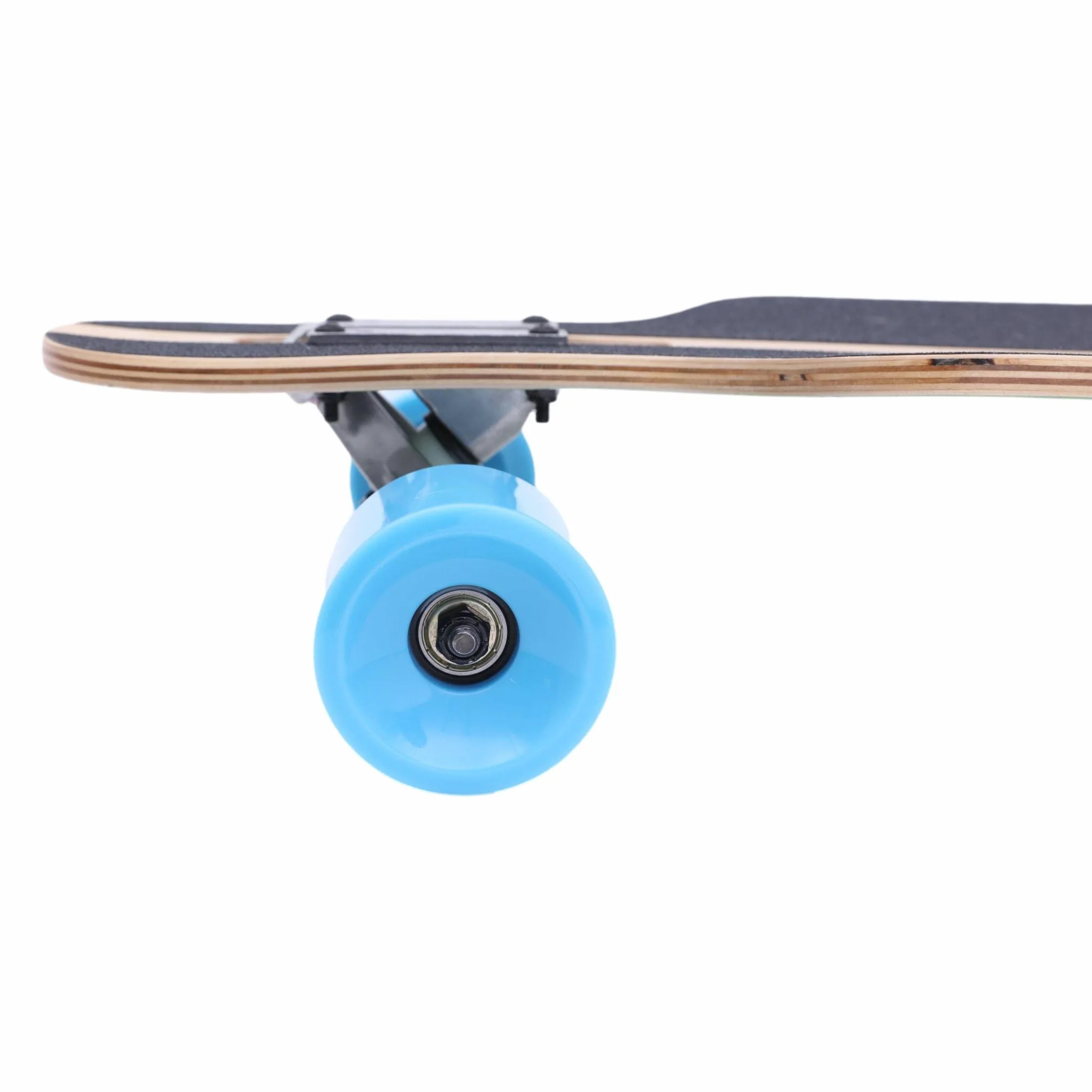 Longboard Completo 36 Pulgadas Freestyle Freeride Carving Cruising Ciudad Ligero Principiantes Green Psych