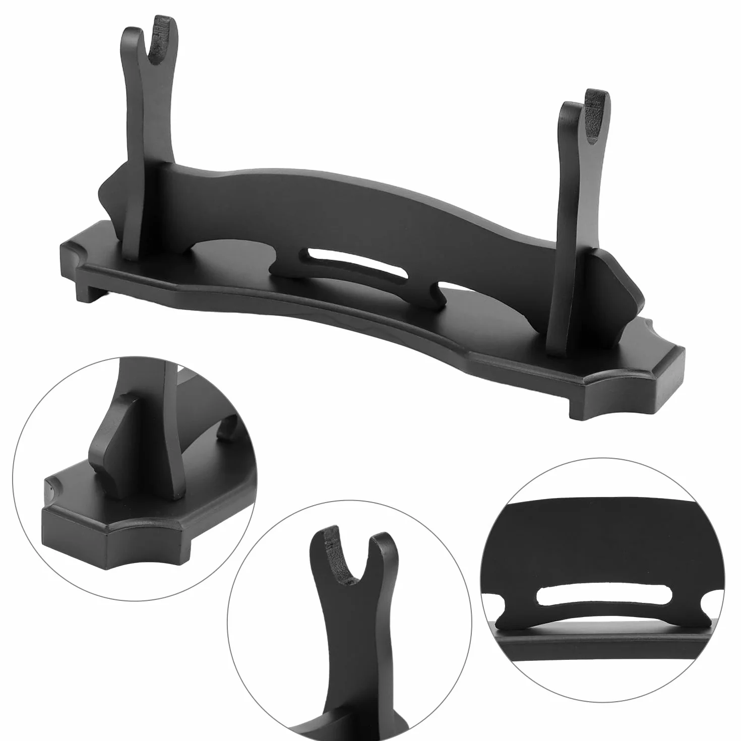 QWORK soporte para katana, soporte para espadas, 1 nivel