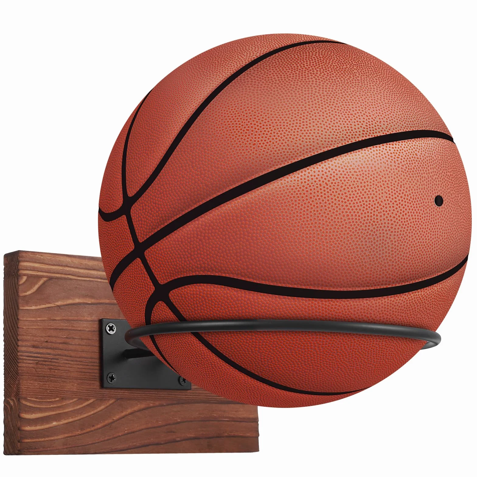 Soporte de Pared para Pelotas de Fútbol Baloncesto Rugby Exhibición Almacenamiento