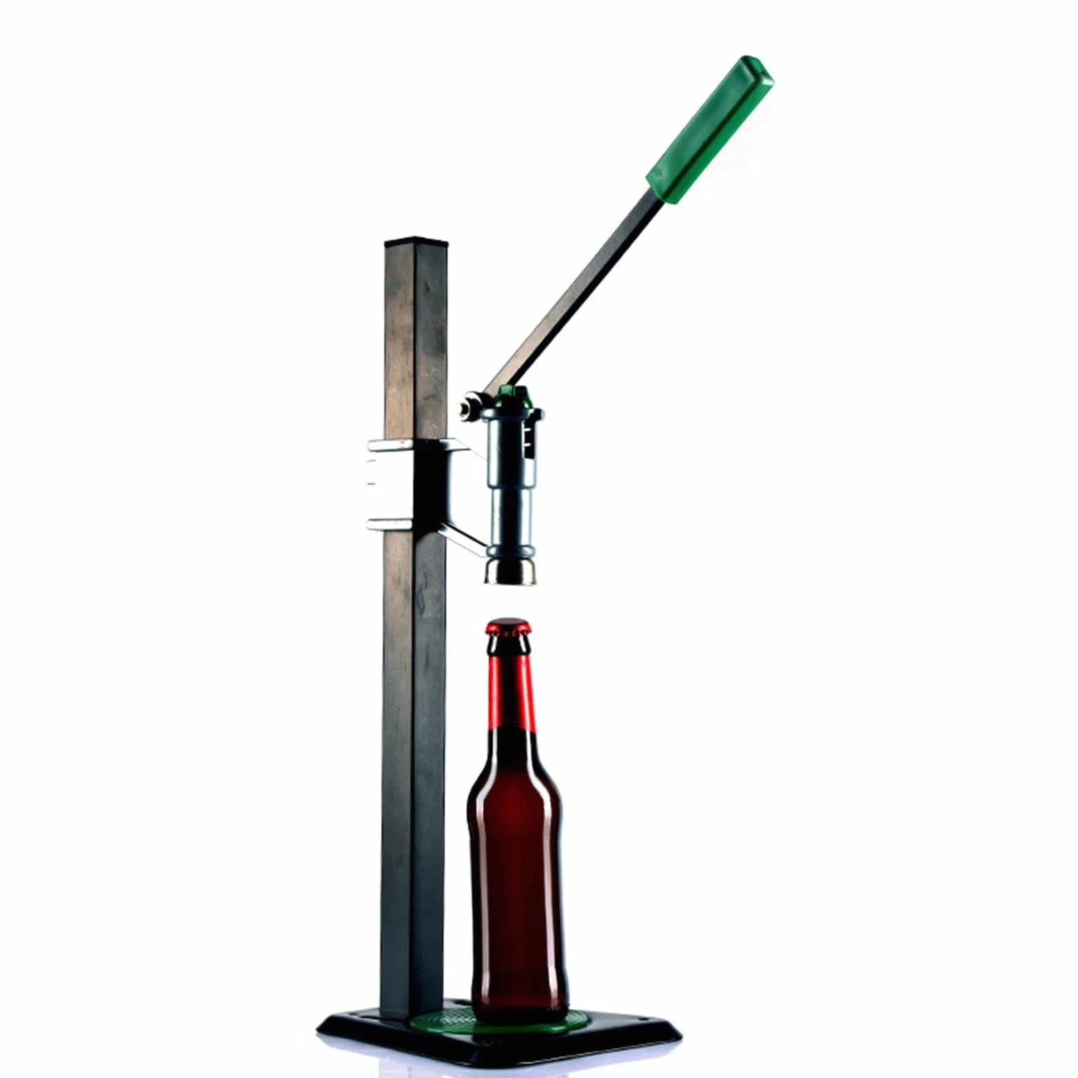 LOVIVER Taponadora Manual de Botellas de Banco Equipo de Elaboración de Cerveza Taponadora Selladora de Botellas