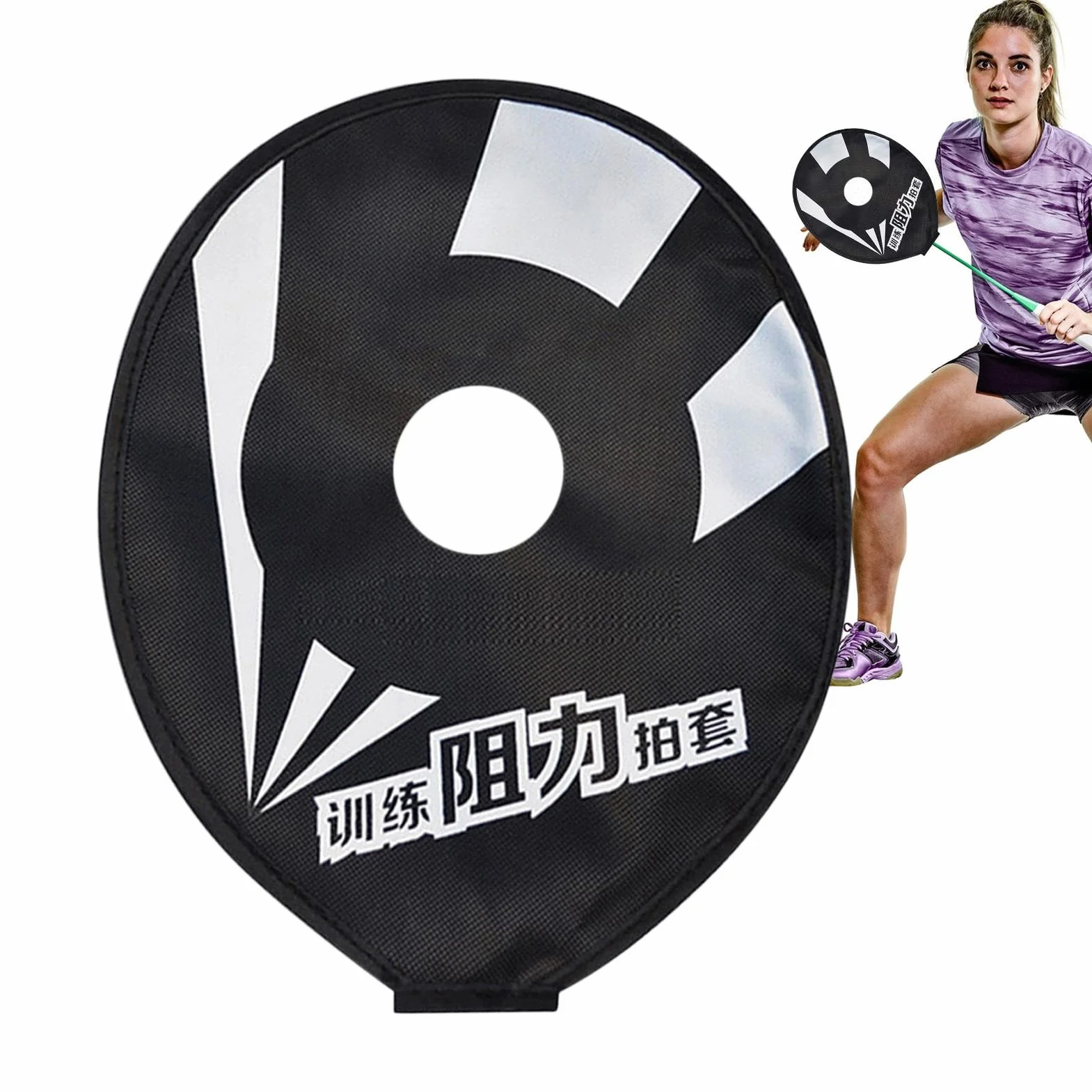 Bolsa para raqueta de bádminton, funda portátil de entrenamiento
