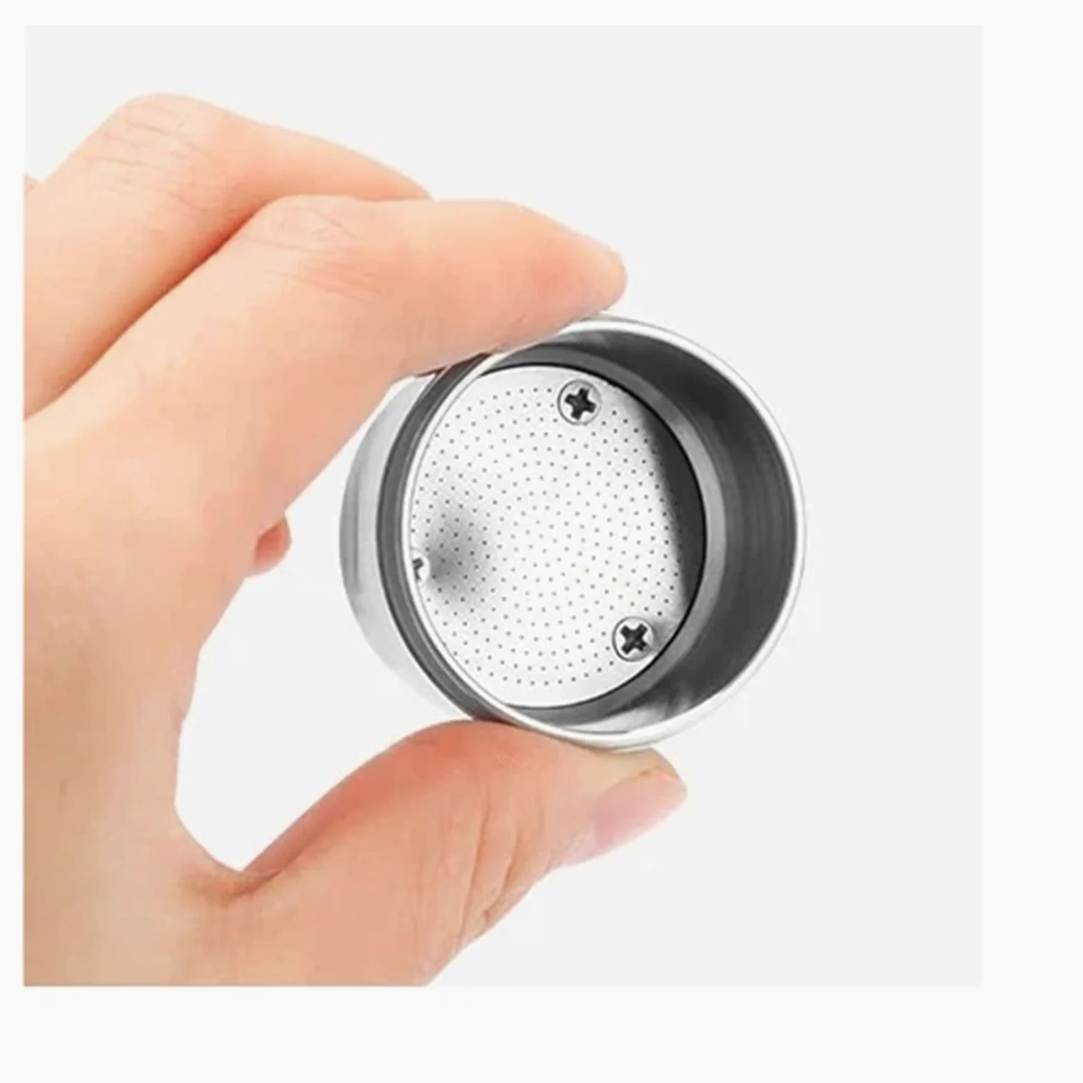 Soporte de filtro café reutilizable acero inoxidable, cápsulas rellenables, Compatible con ILLY Y3.2 Mahine(R)