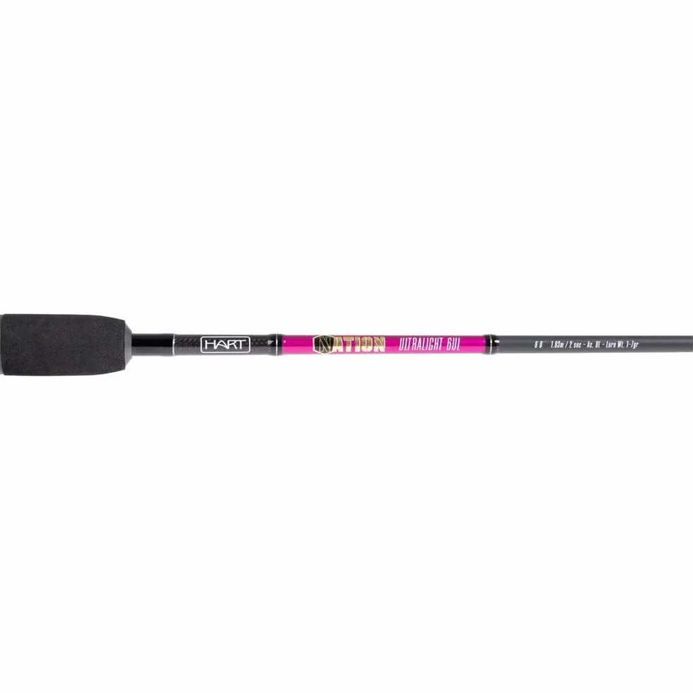 Hart NATION ULTRALIGHT 7UL 7 ft 2.13m wędka spinningowa