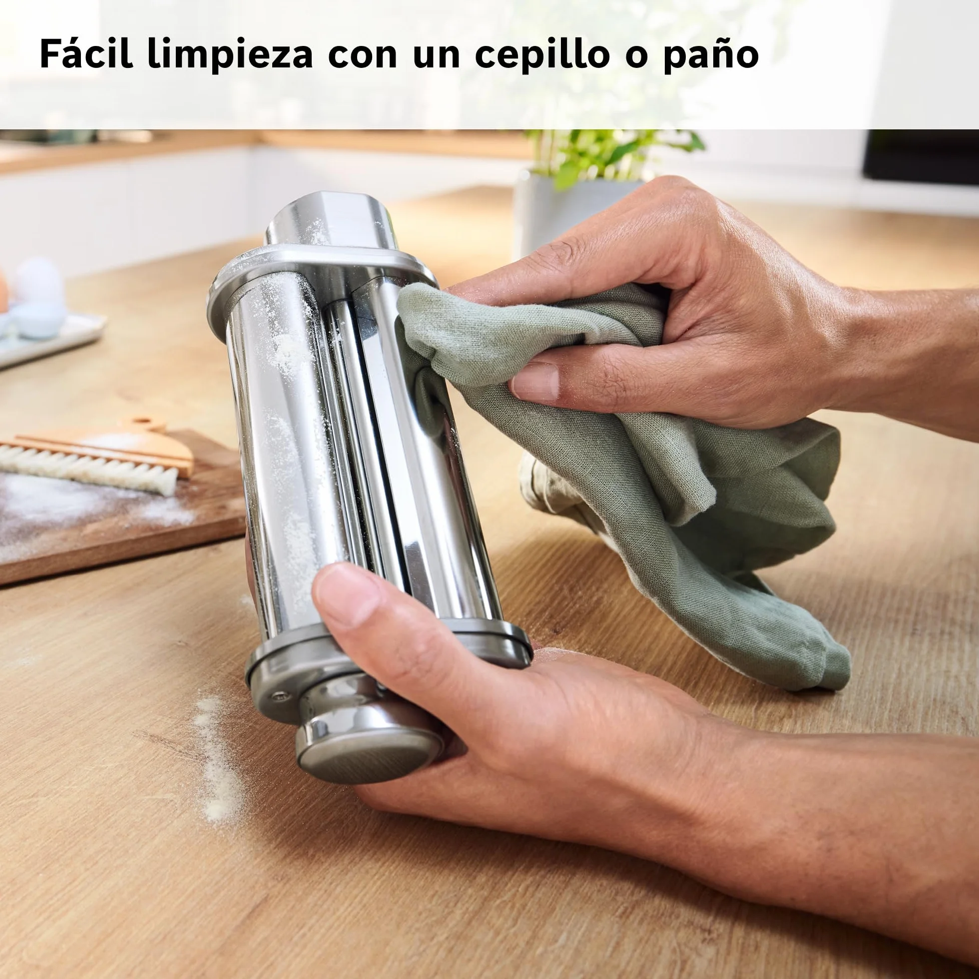 Bosch - Set PastaPassion, Accesorios para pasta, Para Robots de cocina Series 6, MUZS6PP