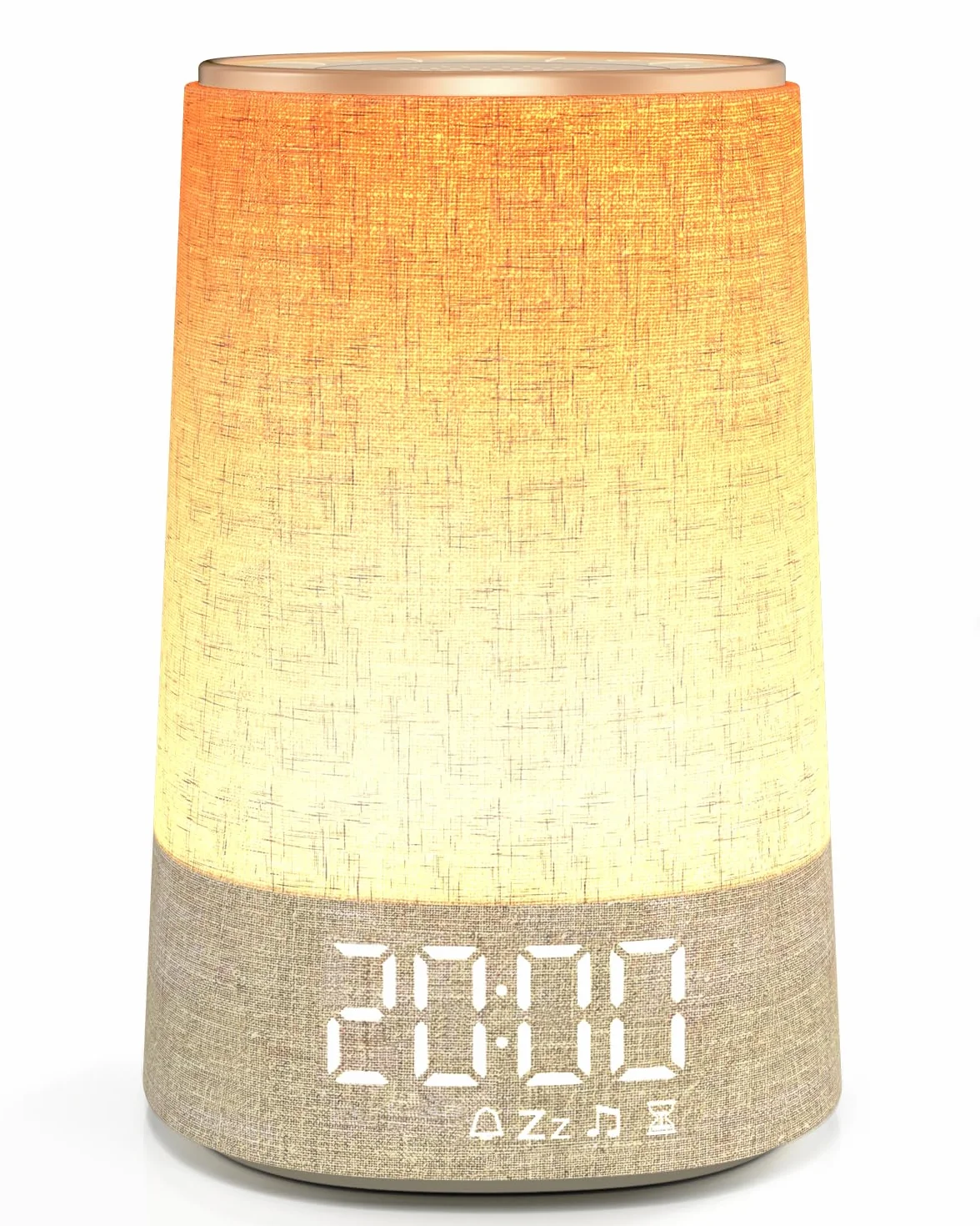 Despertador Amanecer con 30 sonidos de la naturaleza,pantalla totalmente regulable,lámpara de 10 Niveles de Brillo,ayuda para dormir y temporizador, regalos para madres y padres,mujeres y hombres