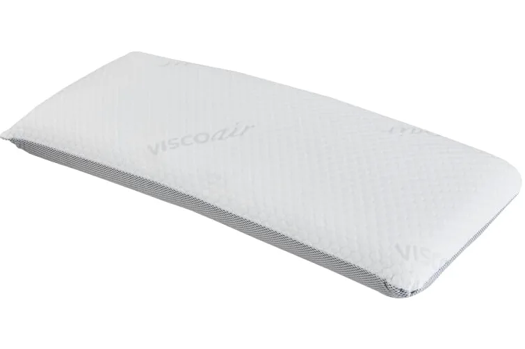 FACTORY COLCHON - Almohada ViscoAir 150cm Funda Extraíble Hipoalergénico Reversible Verano-Invierno Tejido 3D System Viscoelástico Visco Air